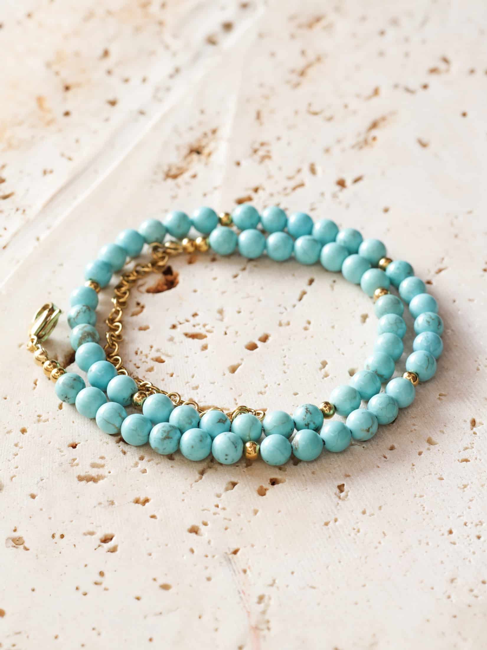 Choker Turquesa 6mm - miniatura 4