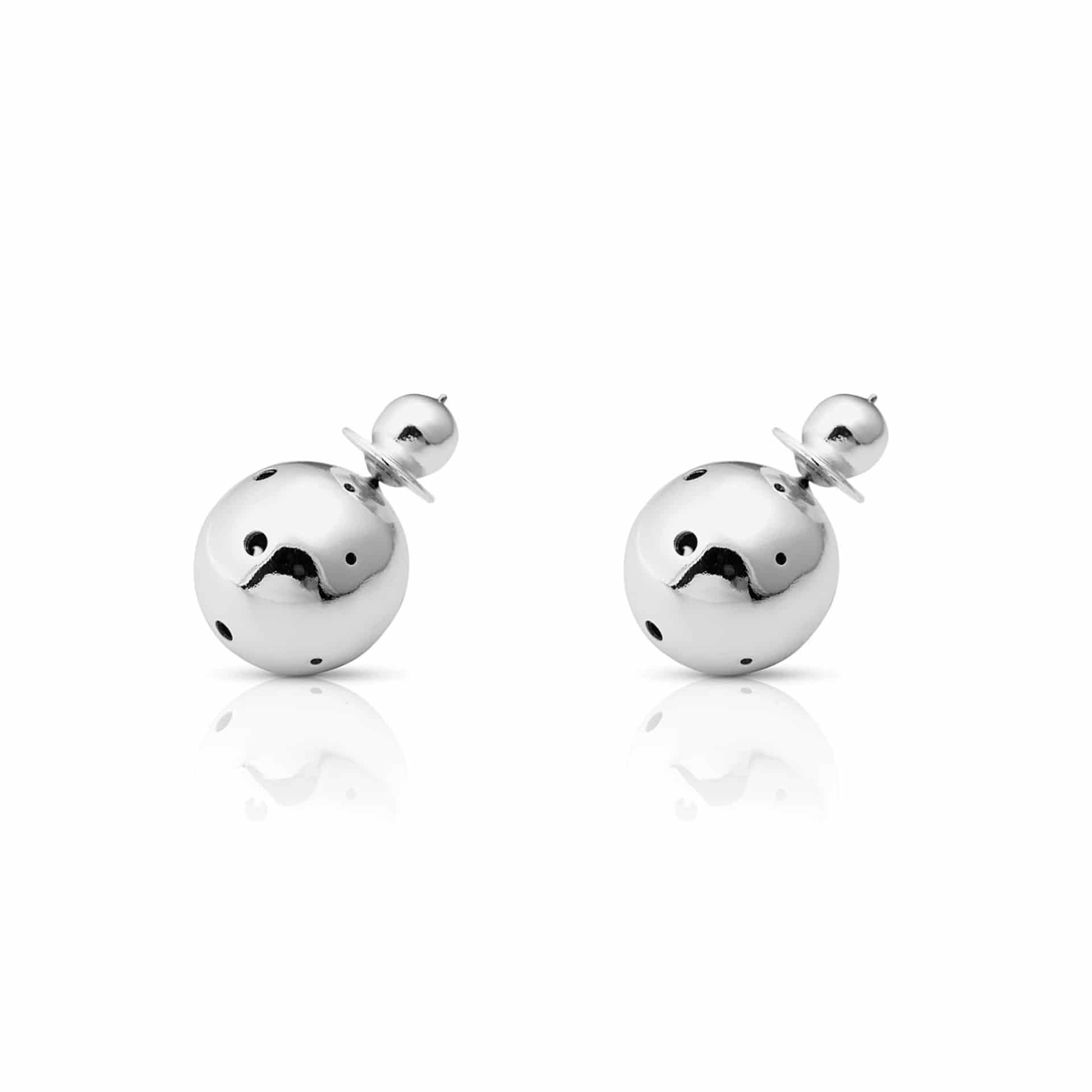 MEDIUM SPHERE EARRINGS - miniatura 2
