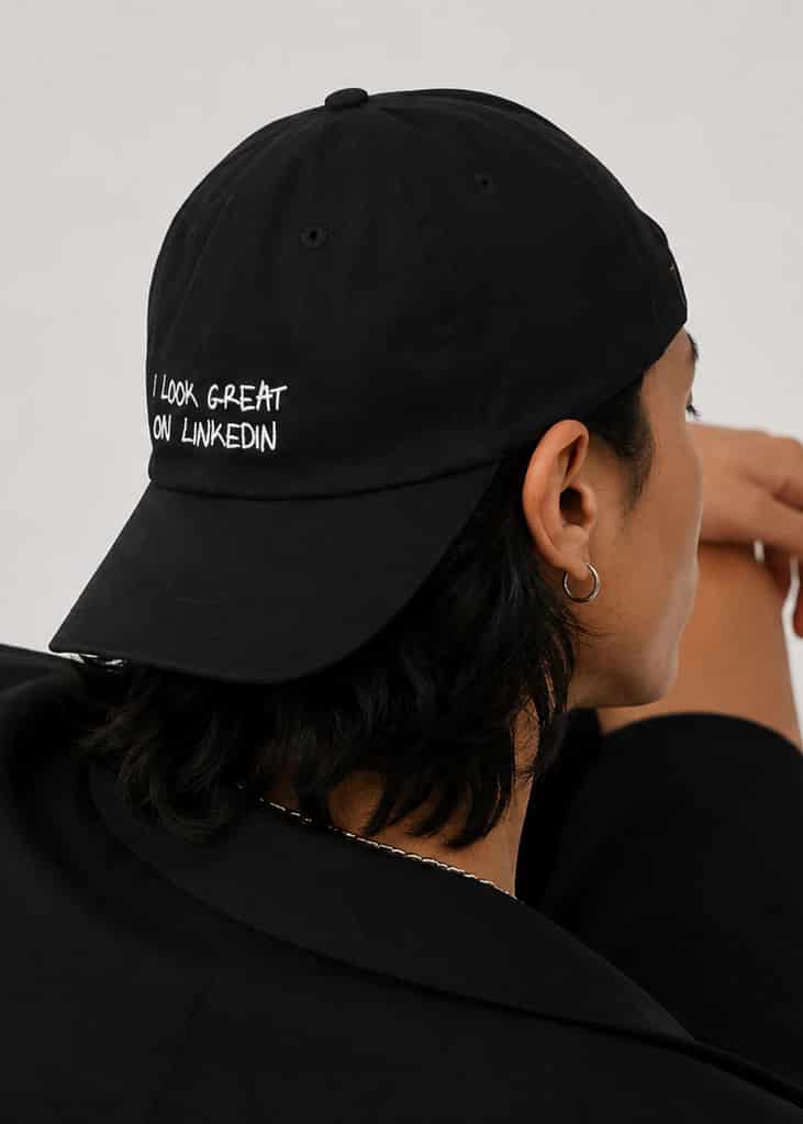 CTW Gorra Linked in negro - miniatura 2