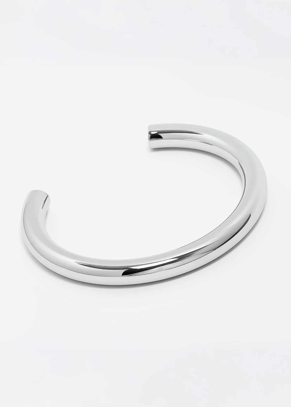 Chunky Choker Plateado - miniatura 1