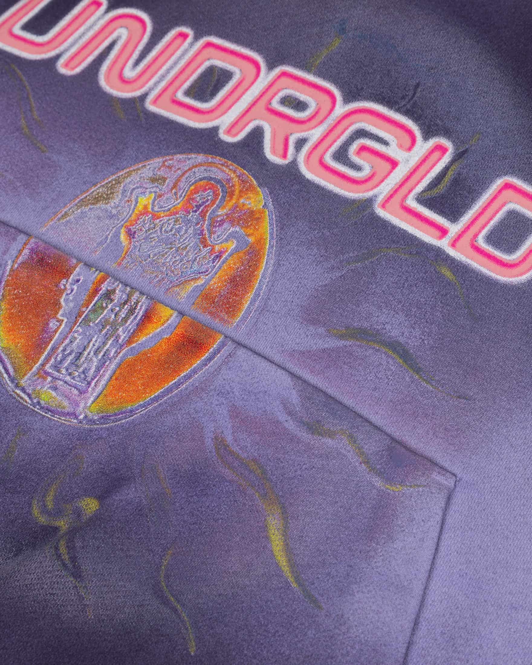 W Act 1 Radiant Boxy Fit Hoodie Faded Purple - miniatura 4