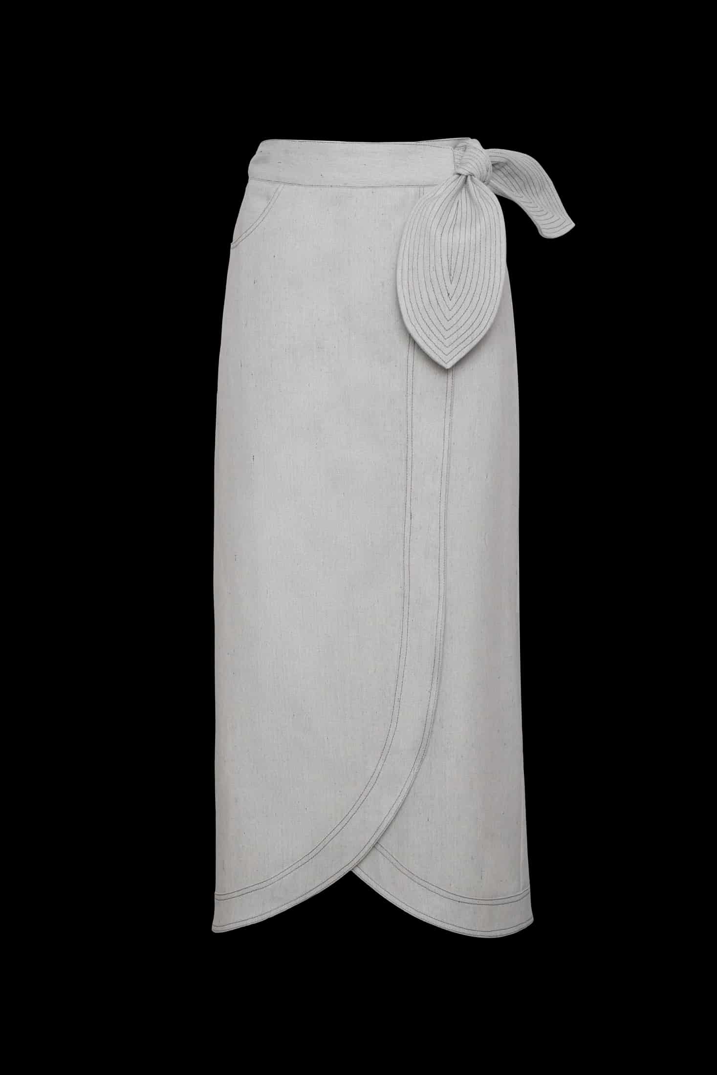 AURORA SKIRT DENIM - miniatura 2