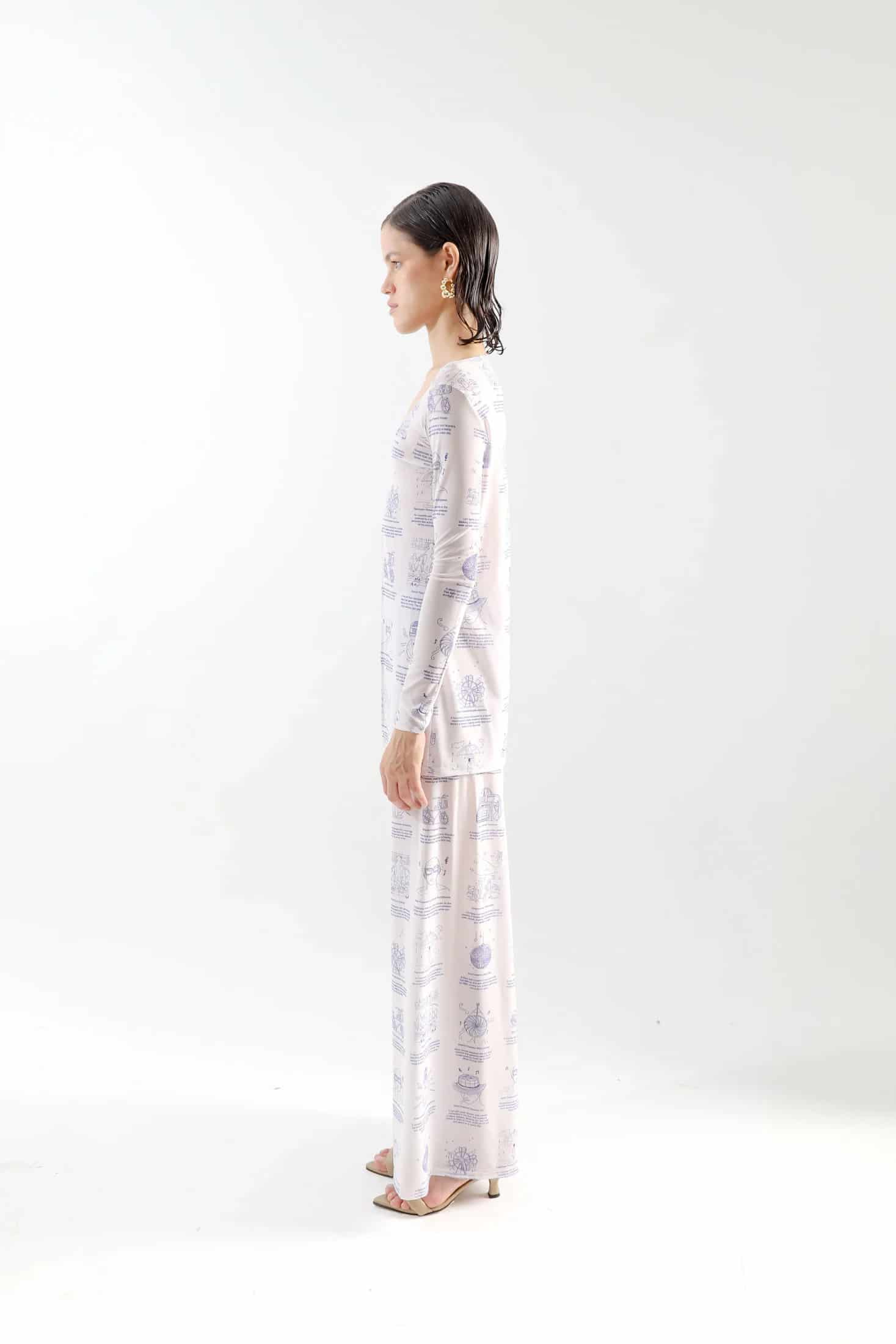 'Patents' Mesh Pants - miniatura 13