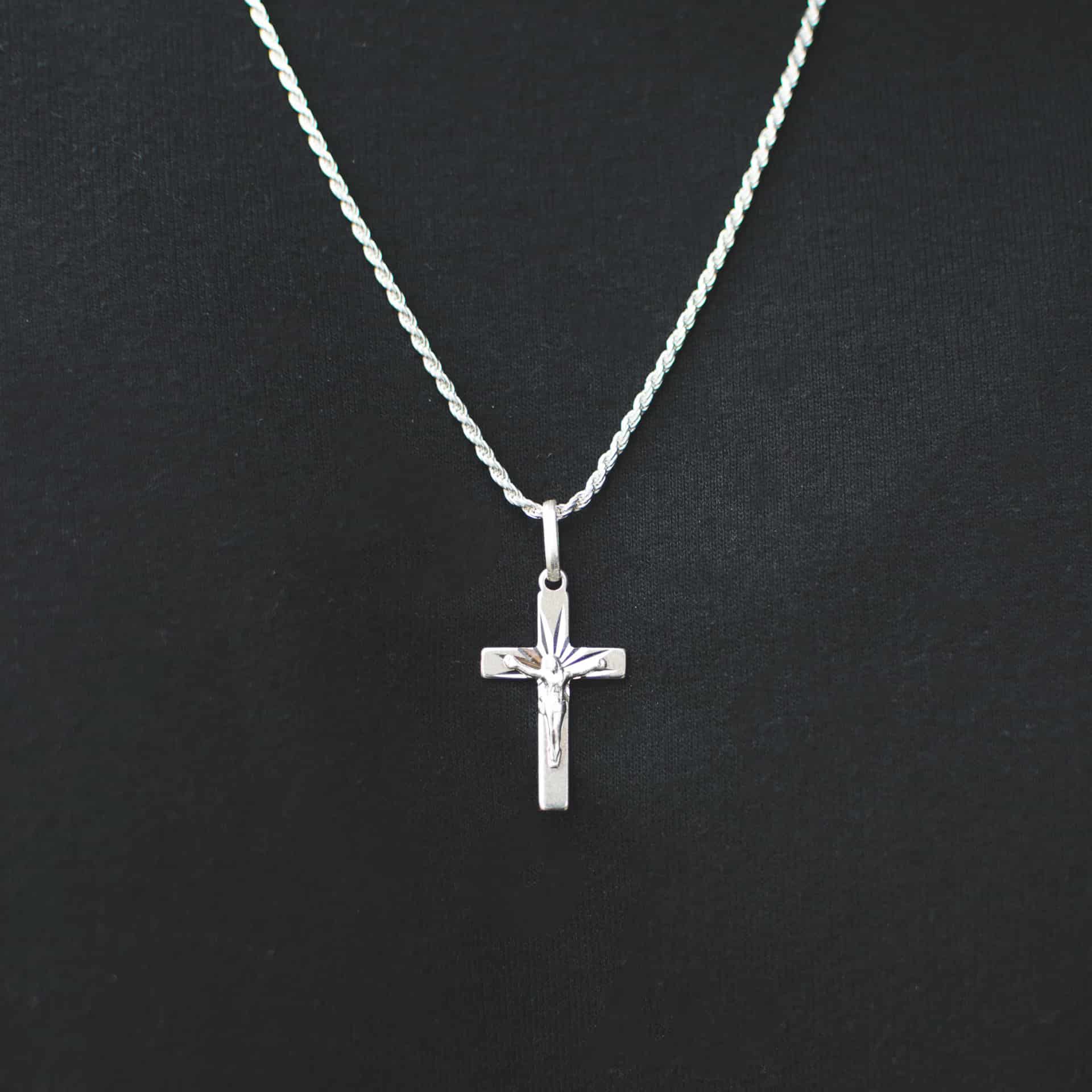 Cadena Jeshua Plata Ley 925 - miniatura 2