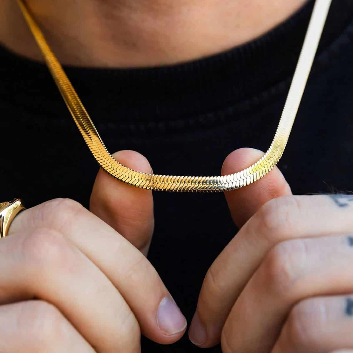 Cadena Snake Gold STRABE - miniatura 3