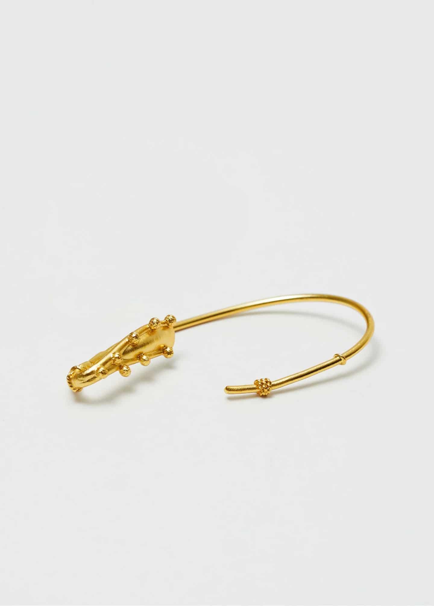Earcuff Estambre Dorado - miniatura 5