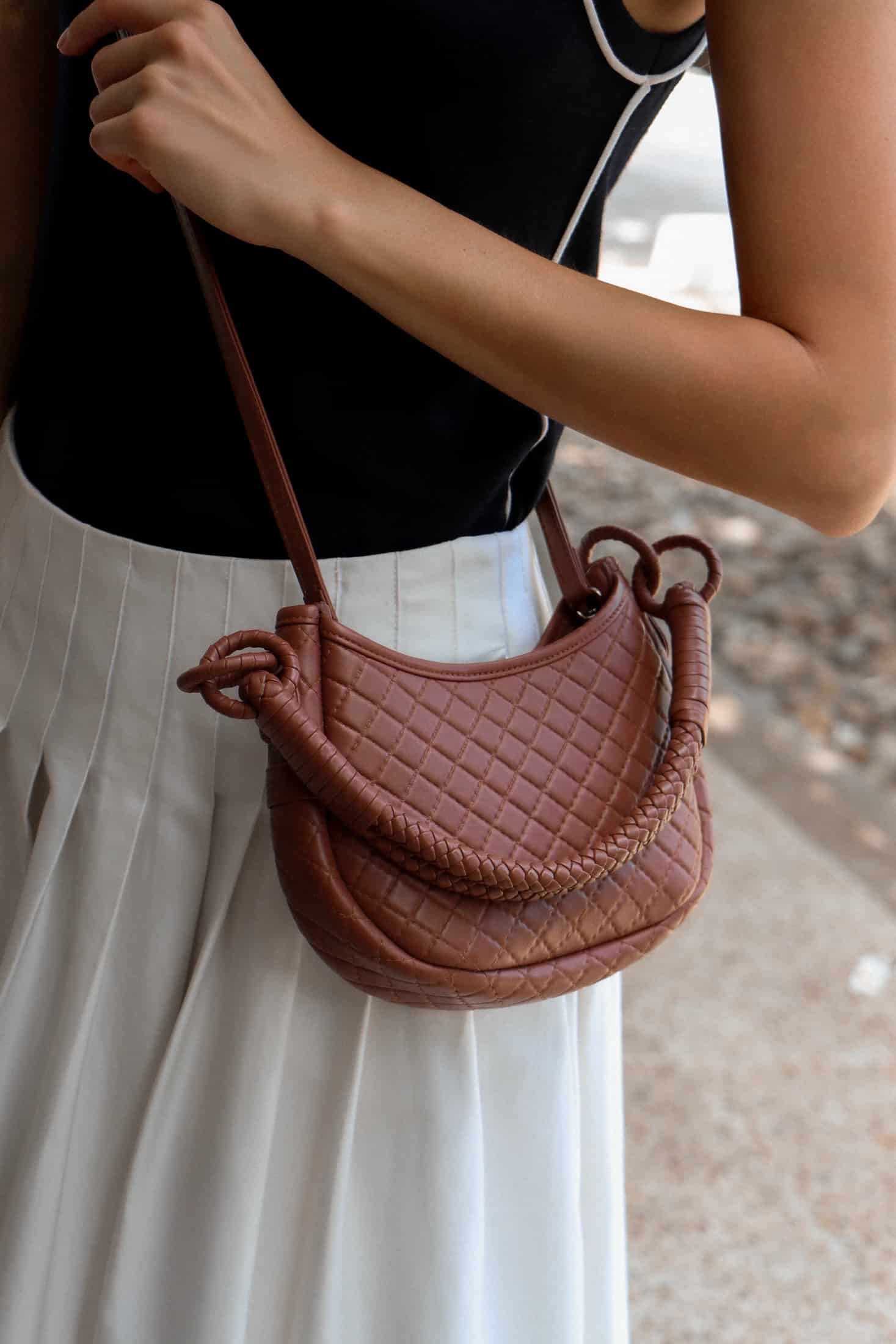 Saddle Mini, Shoulder Bag - Brandy - miniatura 1