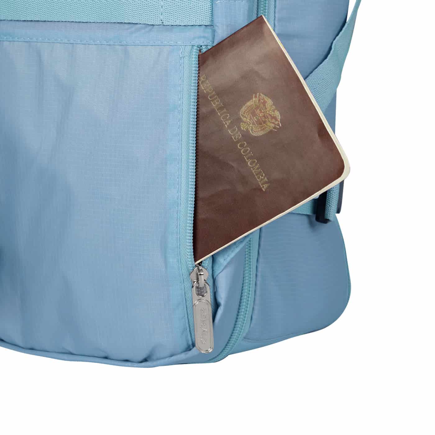 Morral One Citybags Light Azul Claro - miniatura 6