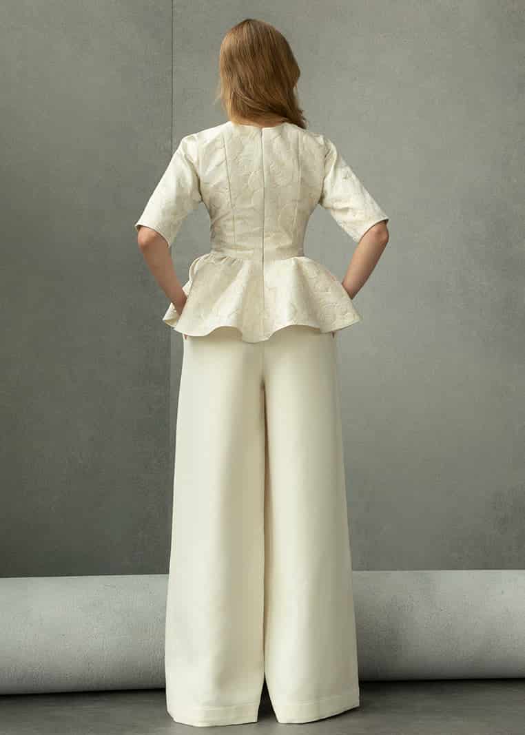 PEGGY TOP IN WHITE - miniatura 4