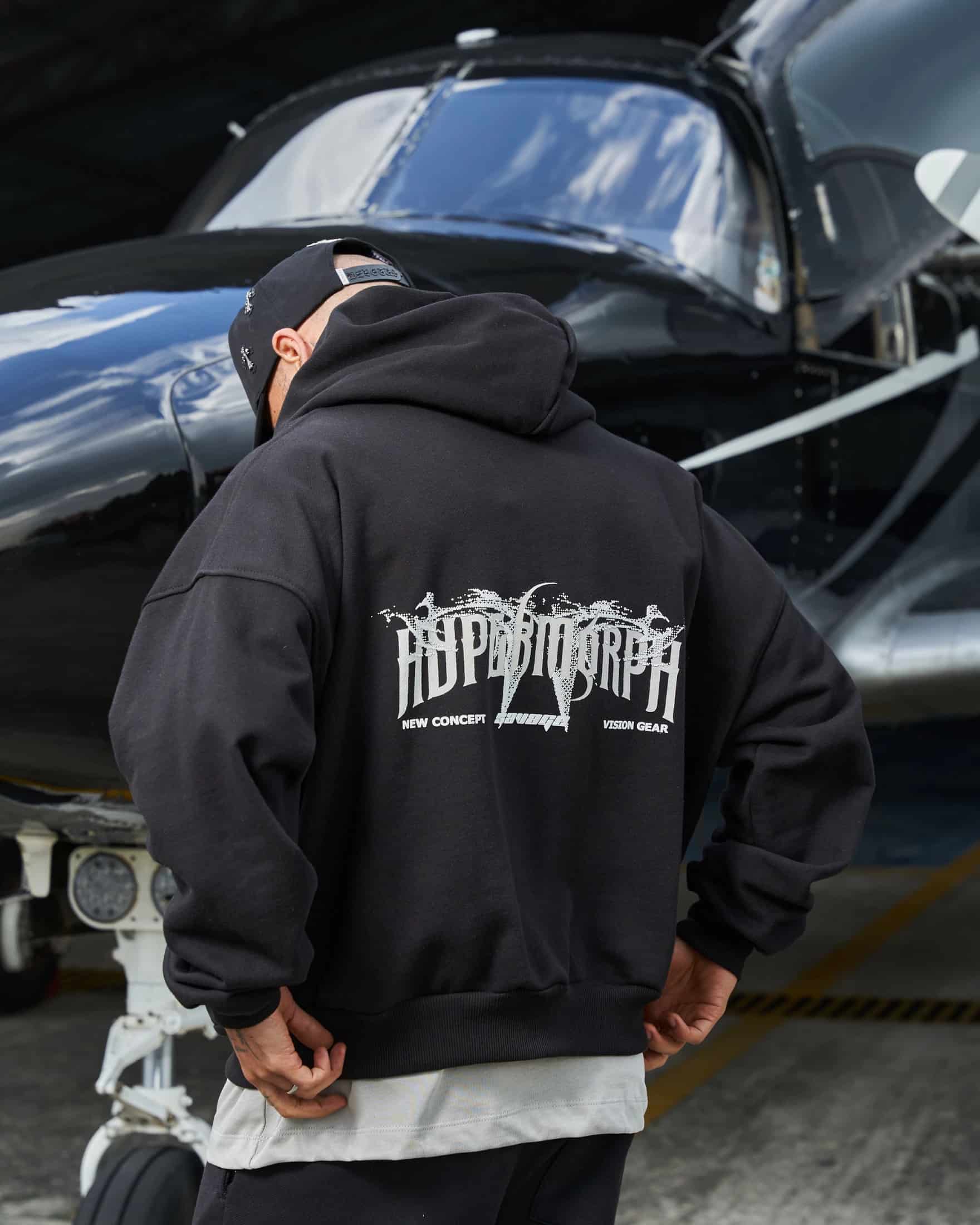 Double Zip Hoodie Hypermorph 400 gramos - miniatura 4