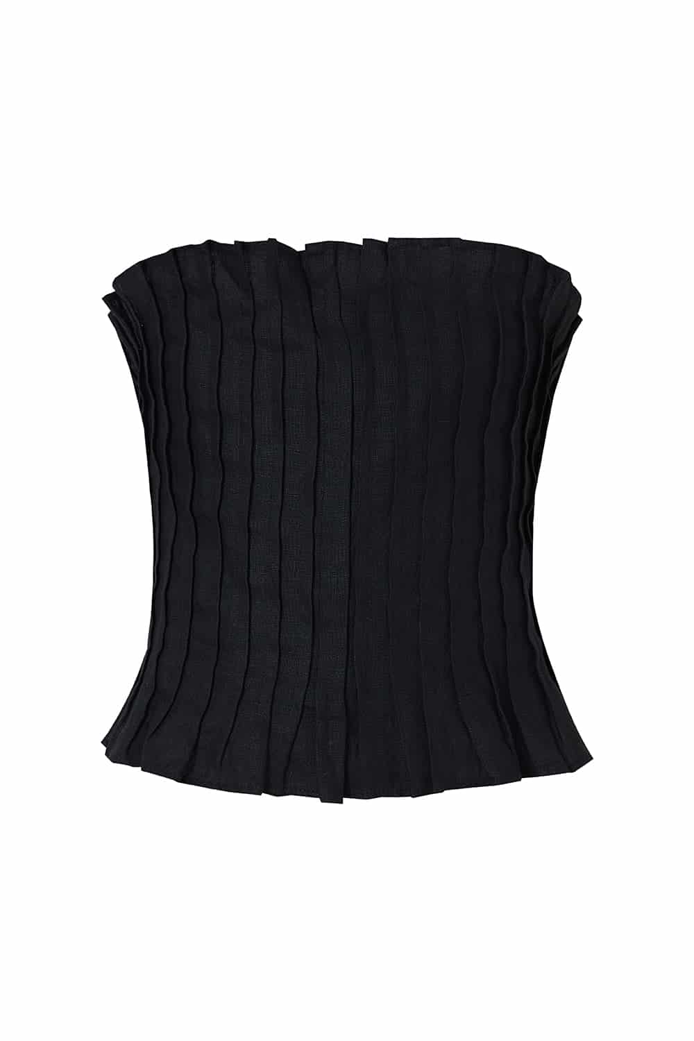 Crop top chiara negro - miniatura 2