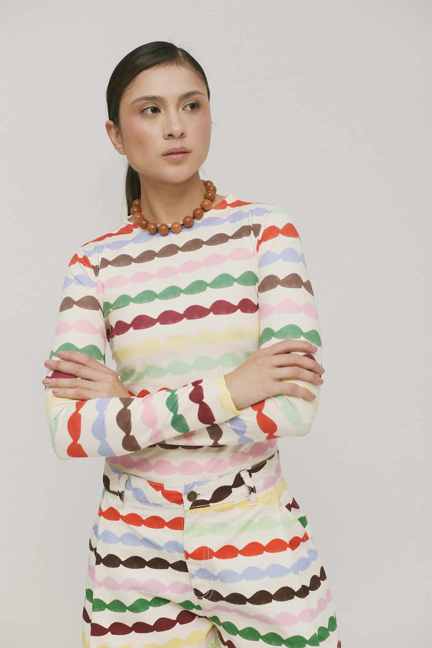 Buzo Flo Glaseado Arcoiris - miniatura 1