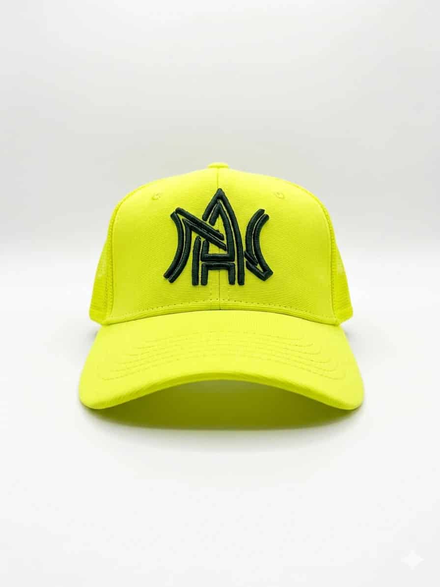 GORRA VERDE FOSFORECENTE A/N CURVO - miniatura 1