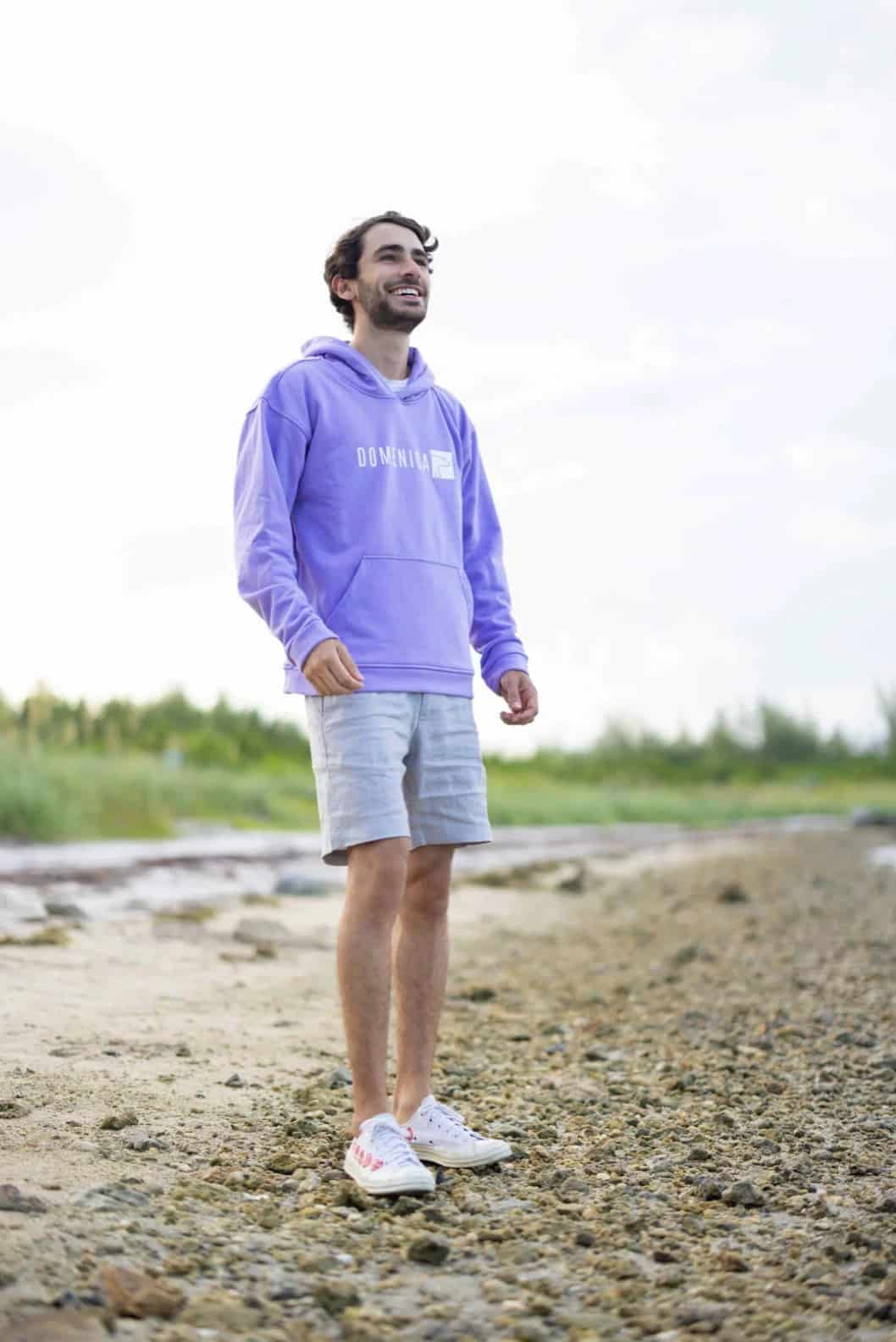 HOODIE OSO MORADO OVERSIZED - UNISEX - miniatura 2