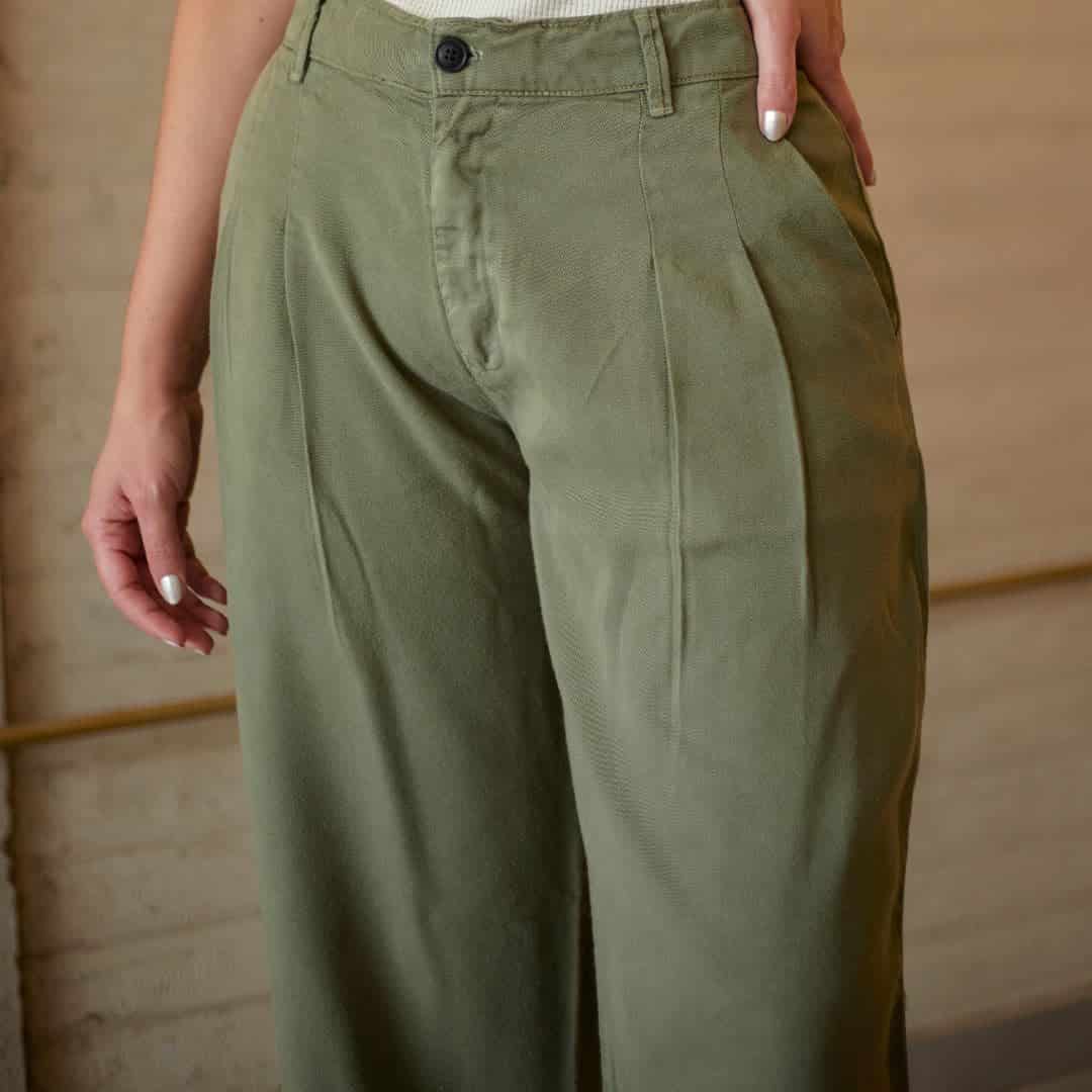 Pantalón Eucalipto Oliva - miniatura 3