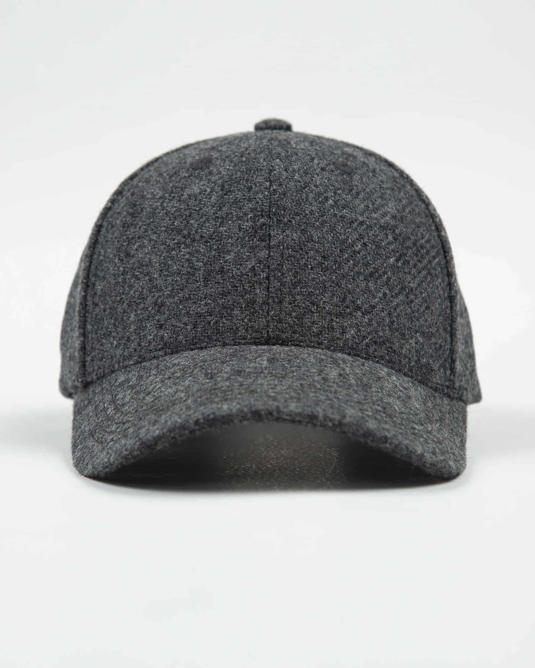 Gorra Baseball Lana Gris Oscuro - miniatura 3
