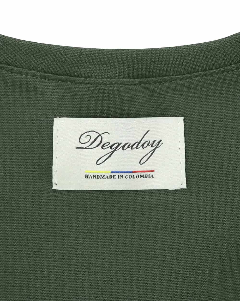 T-Shirt Verde Militar - miniatura 5