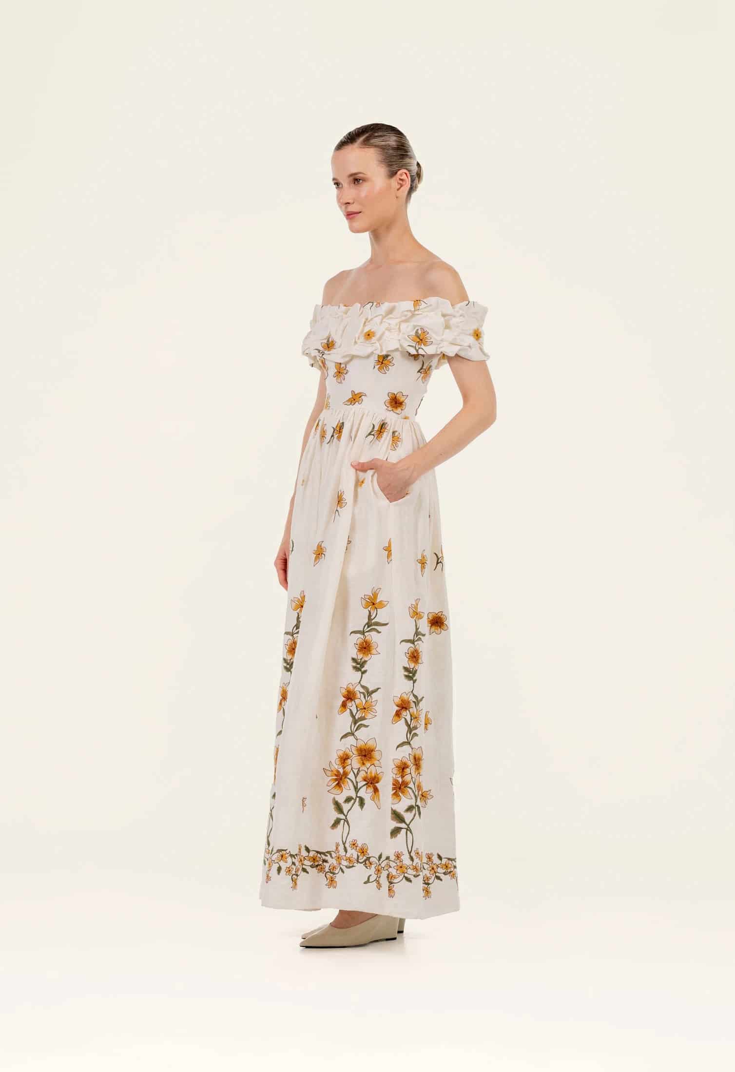 Espliego Promesa Maxi Dress - miniatura 4