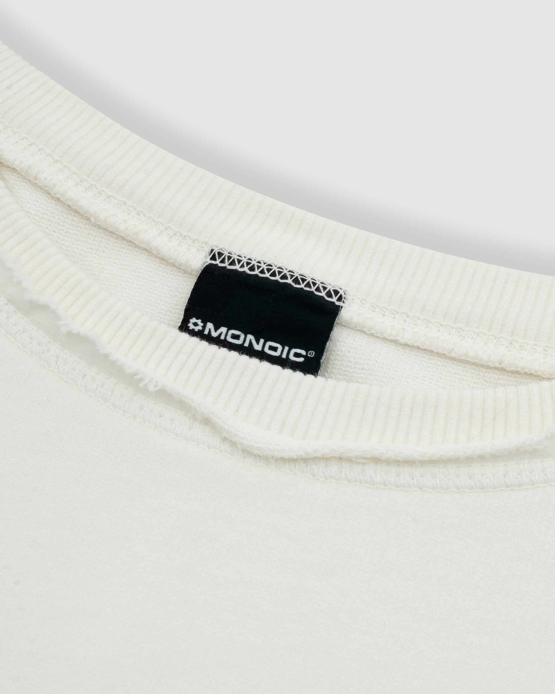 Long Sleeve Boxy T-Shirt – Off White - miniatura 4