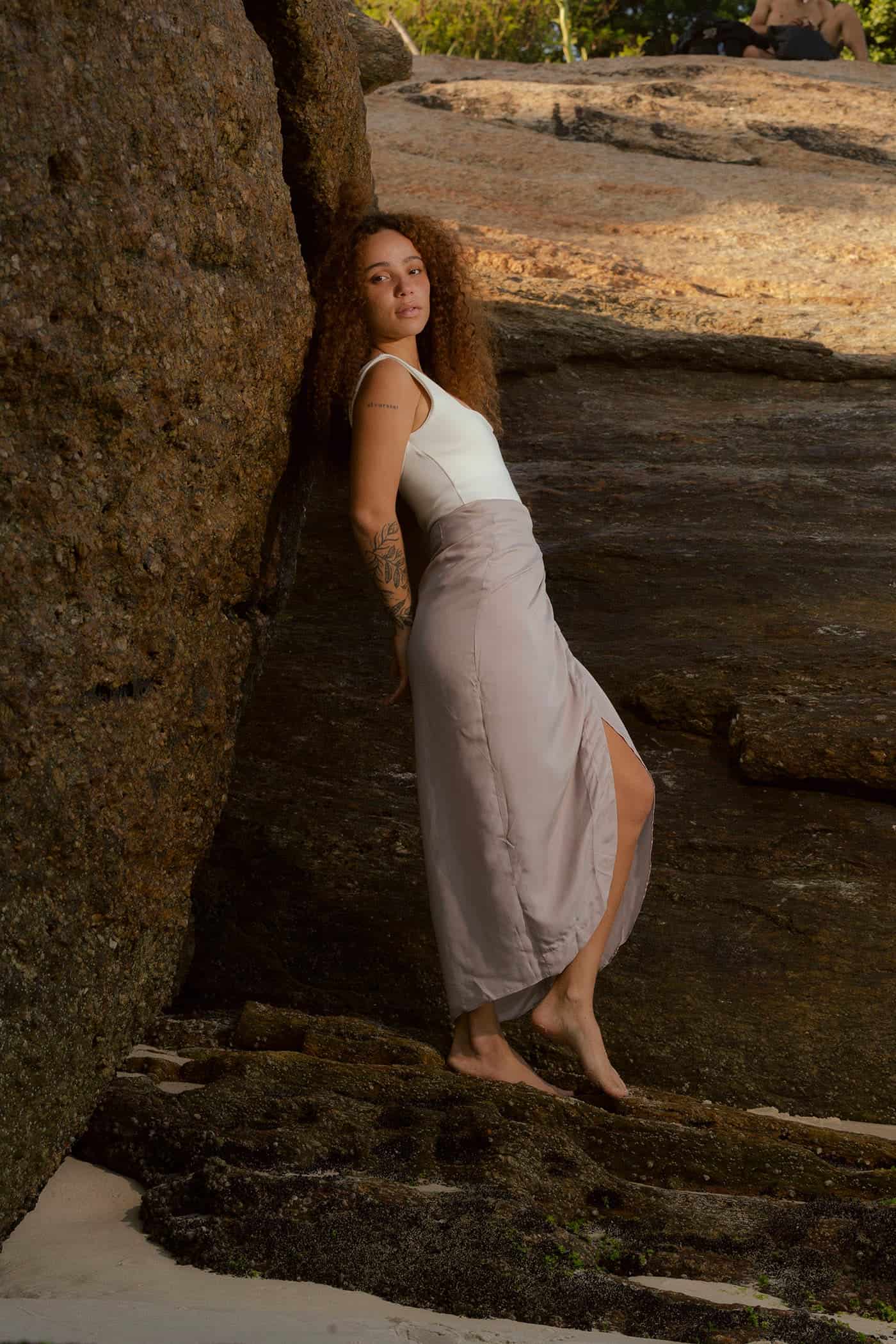 The Cupro Wrap Skirt - miniatura 11