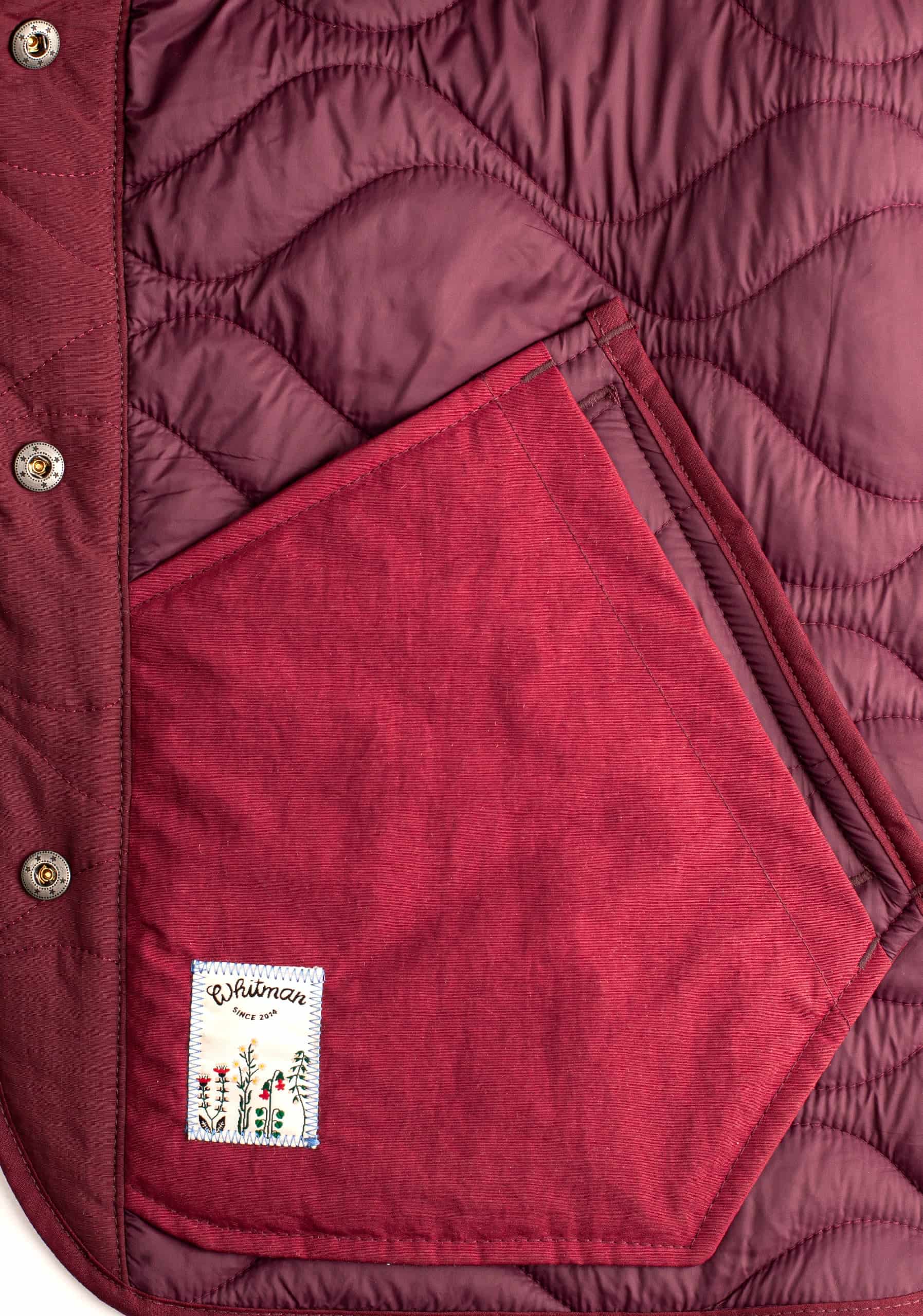 Chaqueta H Mila Quilted Vino - miniatura 4