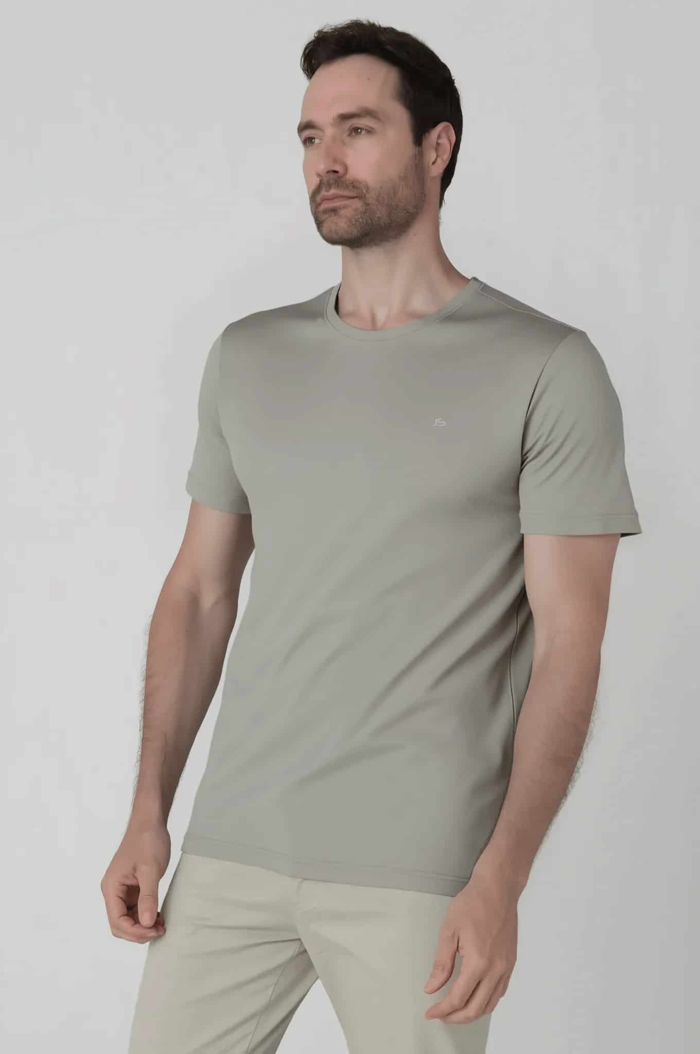 Camiseta cuello redondo para hombre Jon Sonen 020424006 - miniatura 2