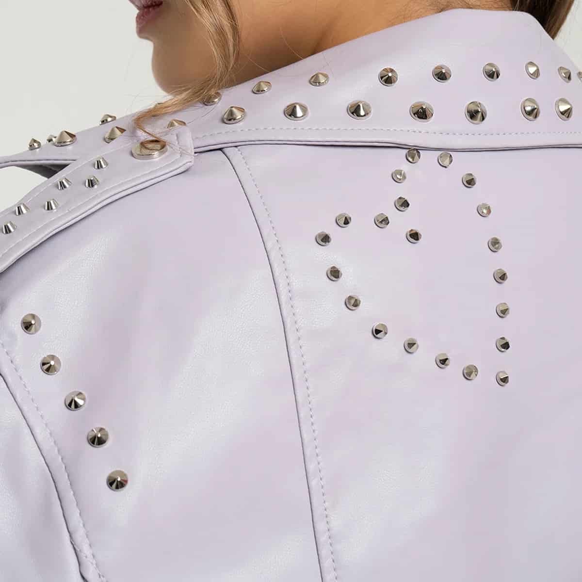Chaqueta Sintetica Biker Oversize Oasis - miniatura 10