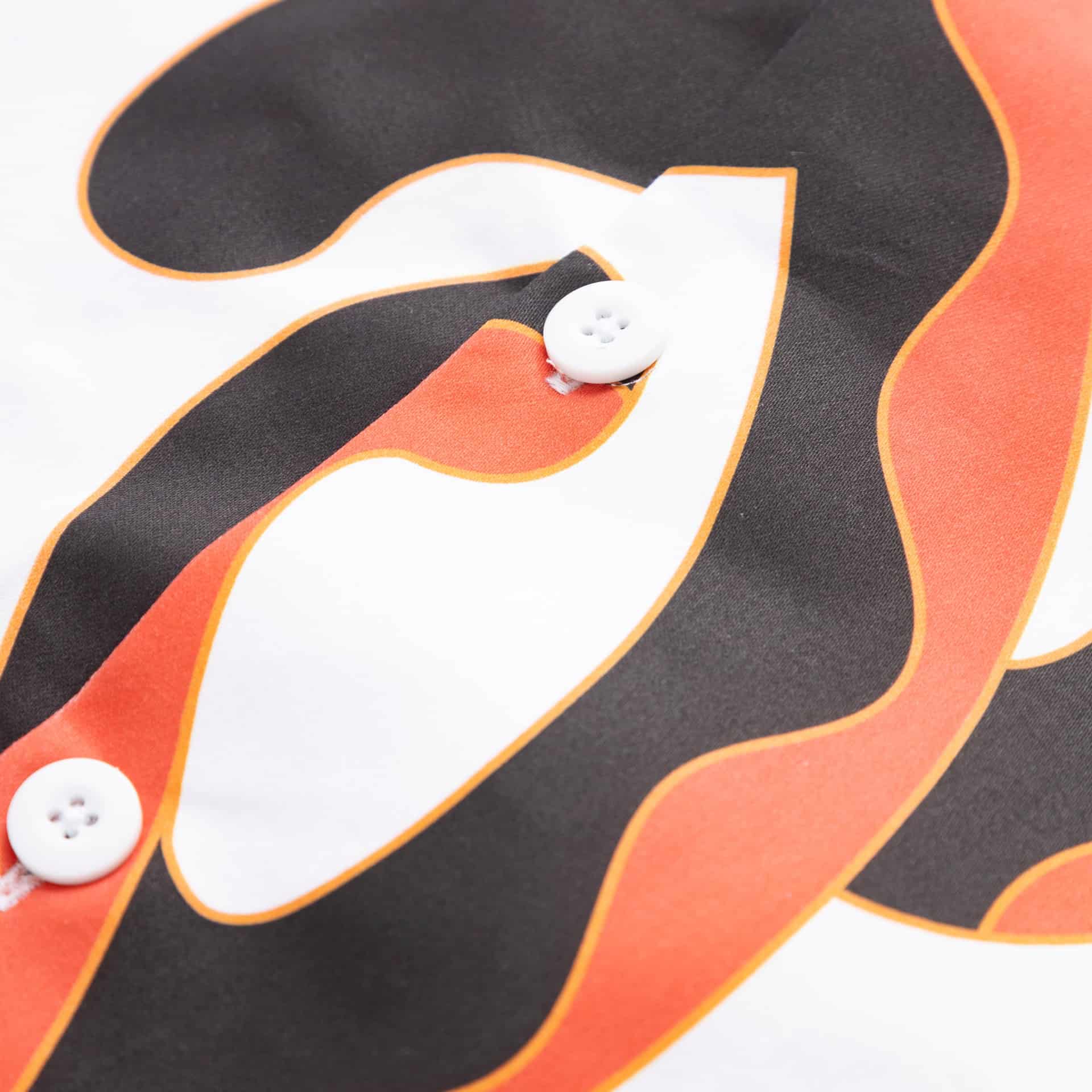 CAMISA EFECTO SNAKES BLANCA - miniatura 5