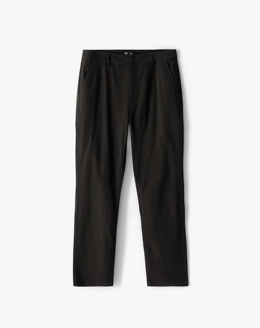 Pantalón slim tiro medio café hombre - miniatura 6