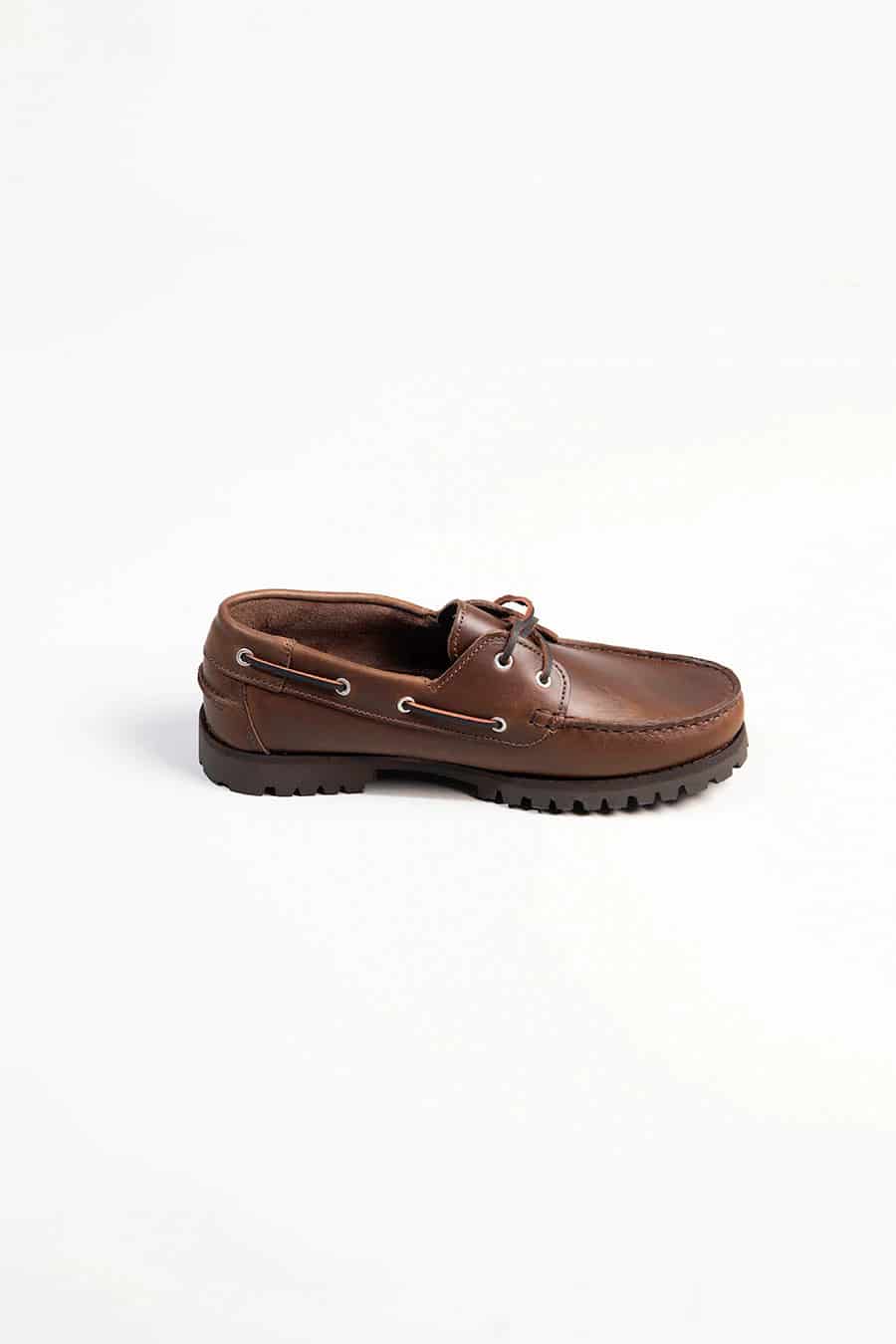 Men's moccasin nautical cord brown - miniatura 6