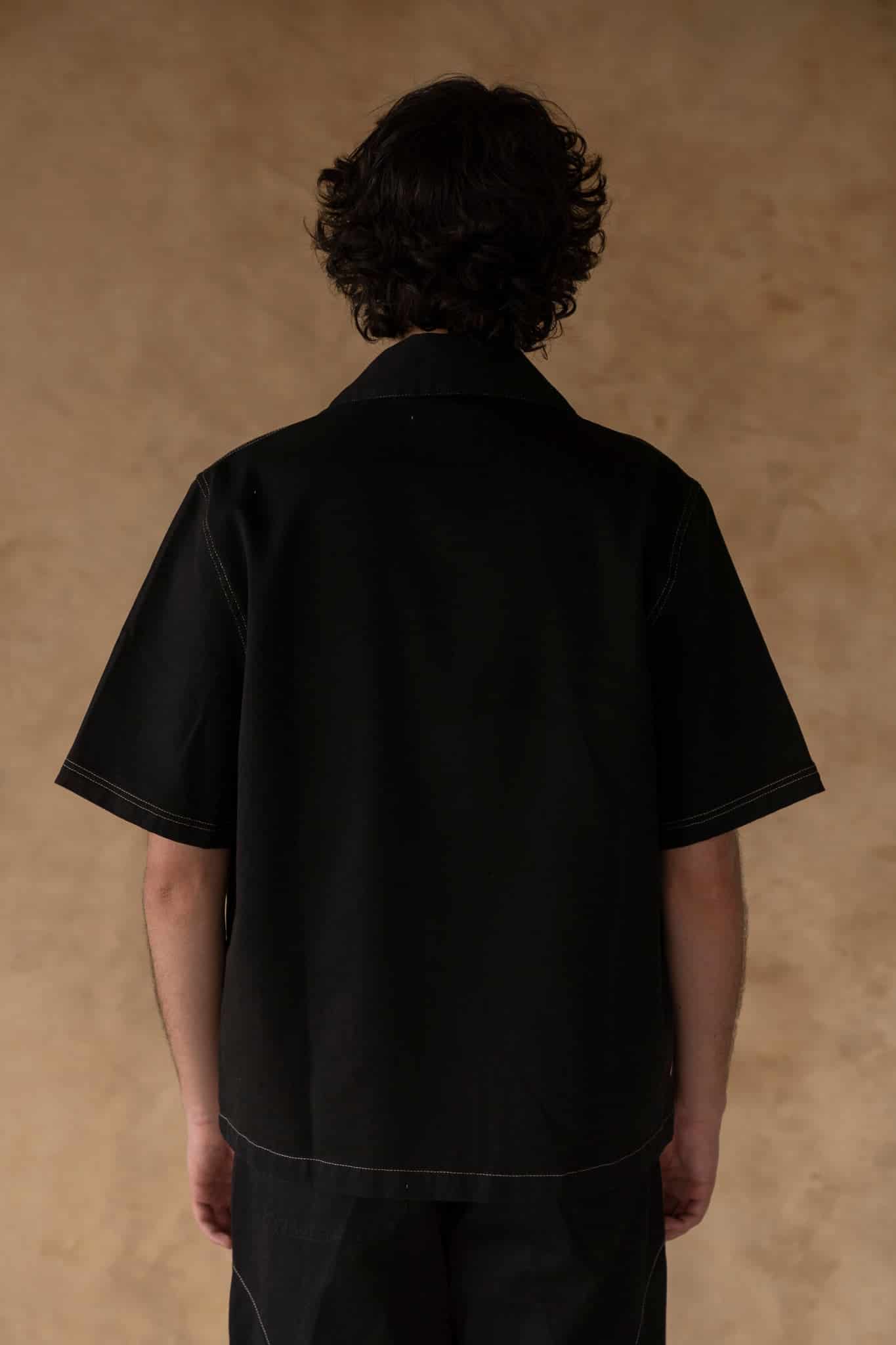 Camisa veranera negra - miniatura 3