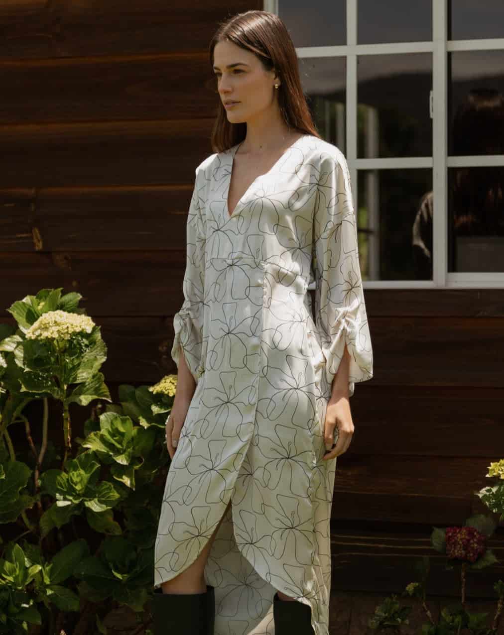 Vestido Bolero Flores - miniatura 1