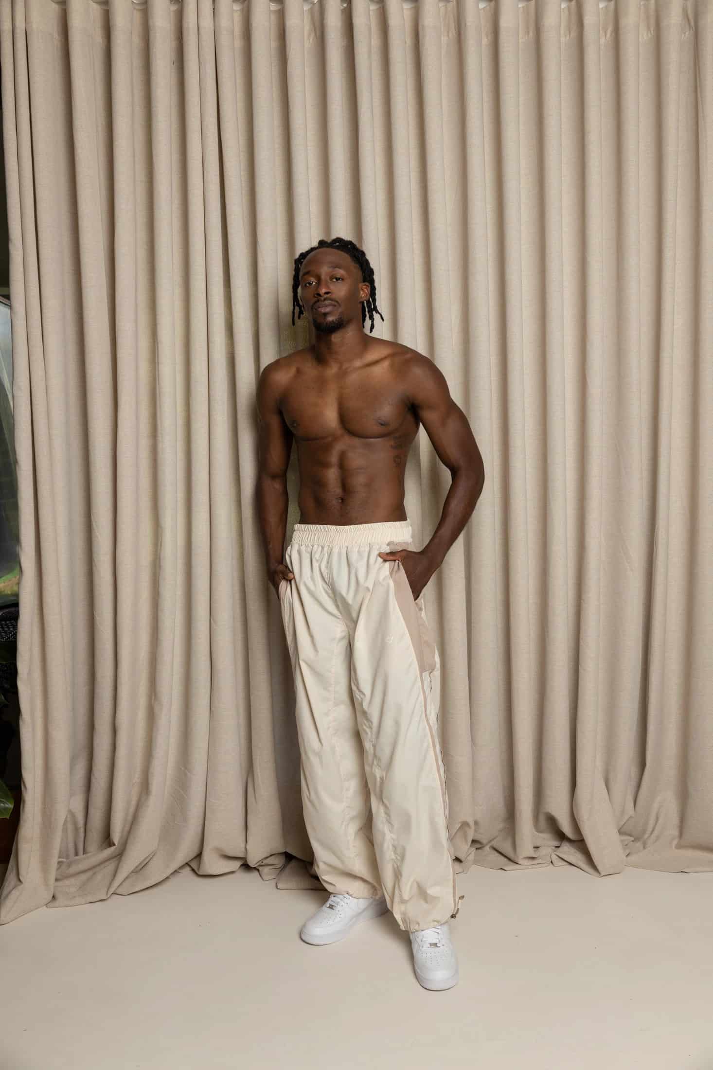 Parachute Pants Trust Me-Beige - miniatura 4