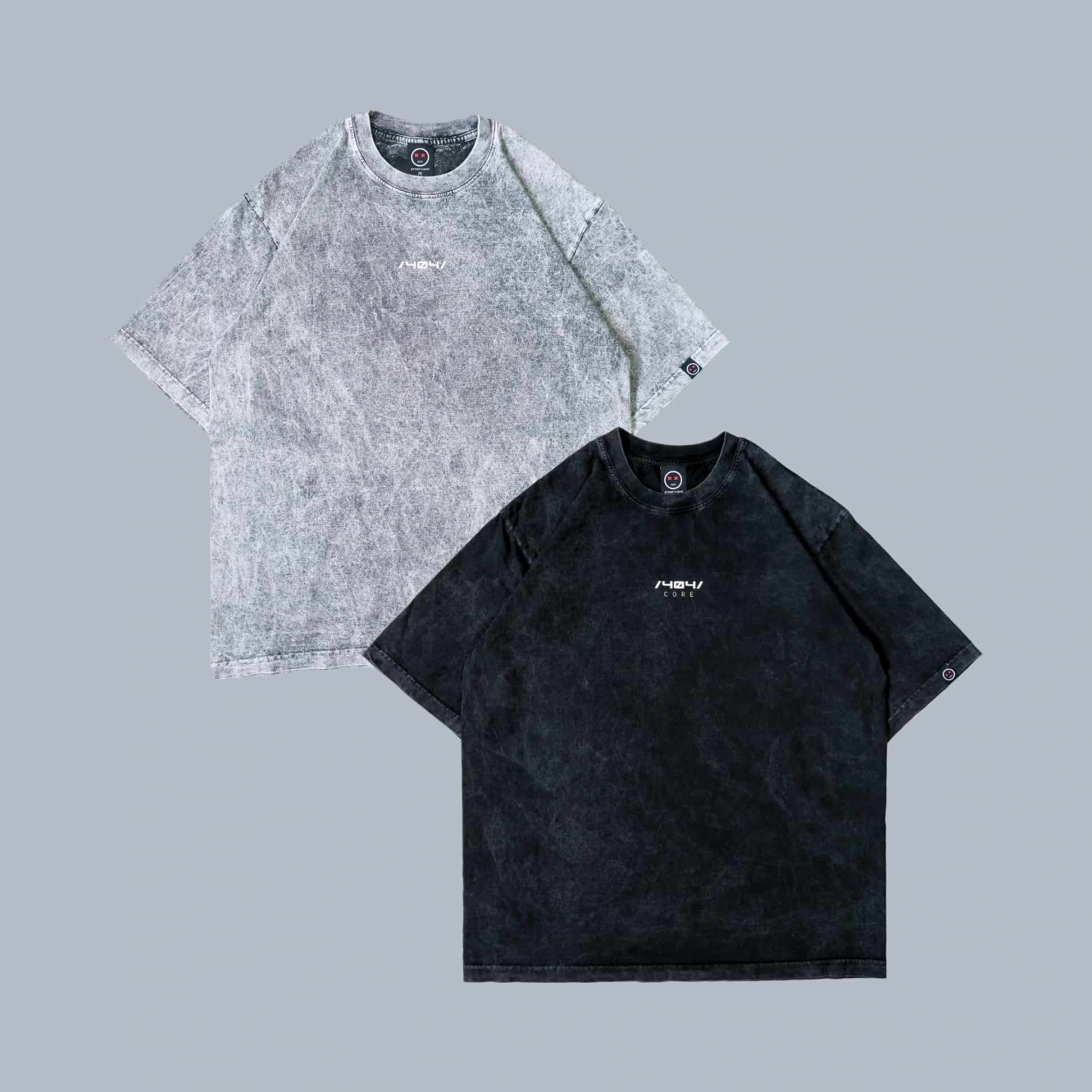 Camiseta Oversize Acid Wash Core Pack X2 - miniatura 1