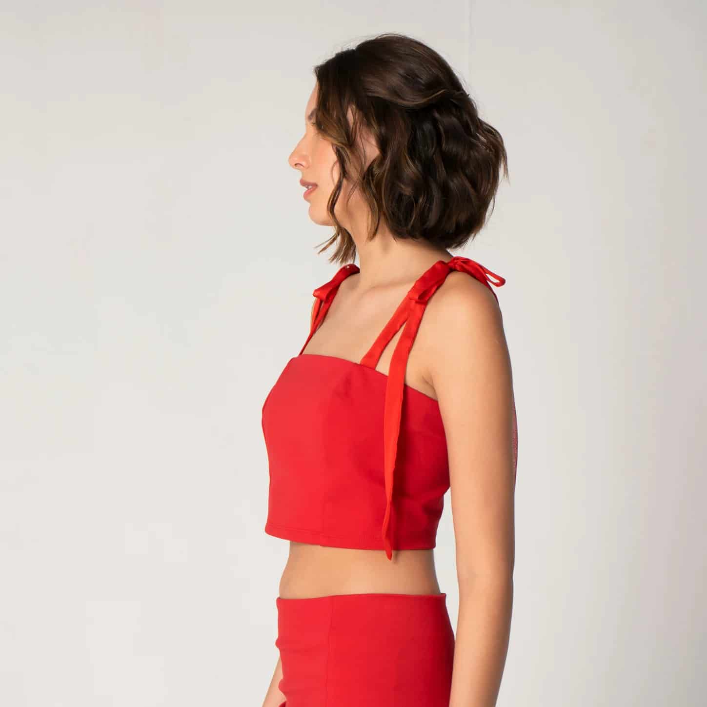 Blusa Crop Top Slim Lovs - miniatura 3