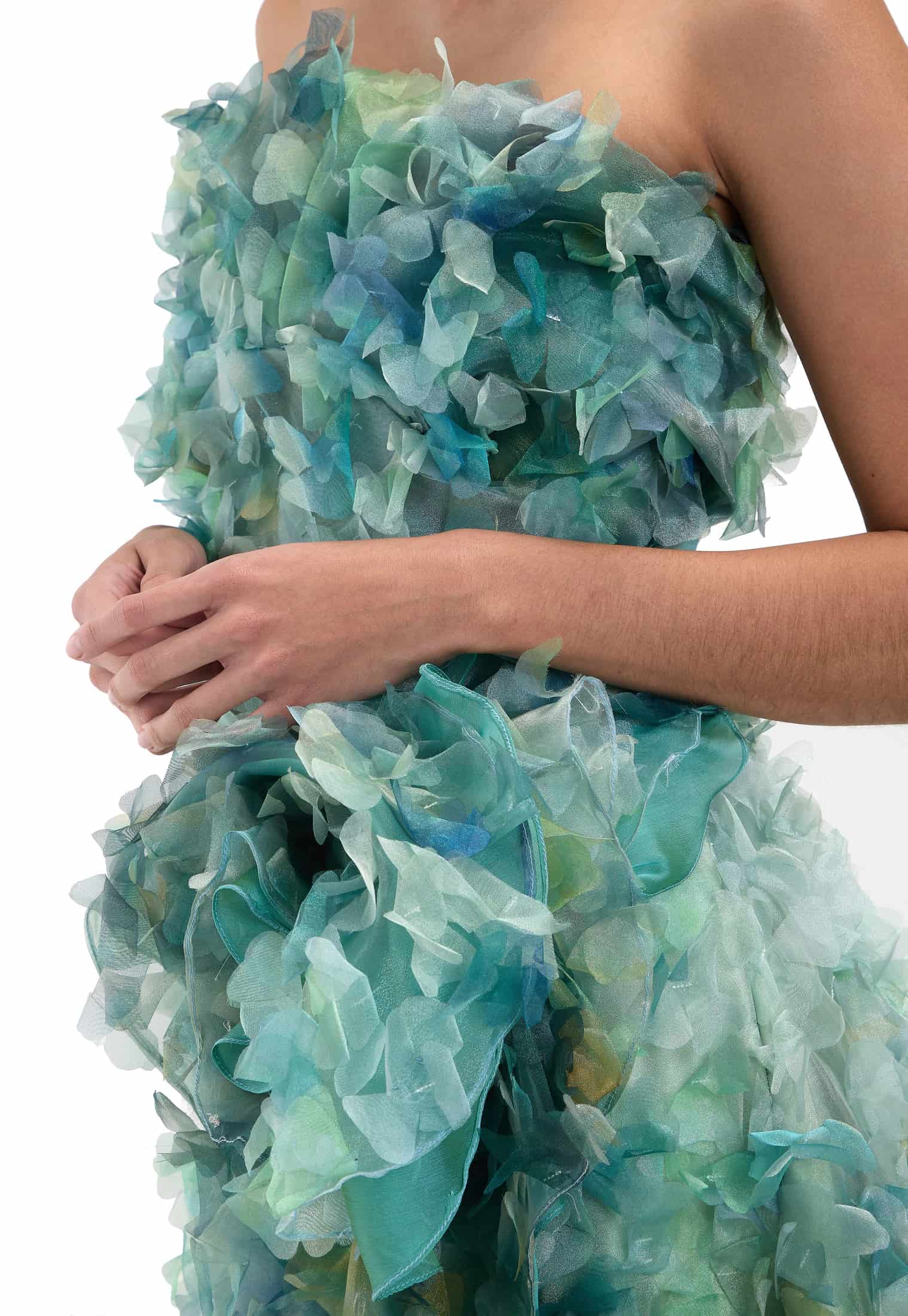 VESTIDO WHISPERS SEAFOAM - miniatura 5