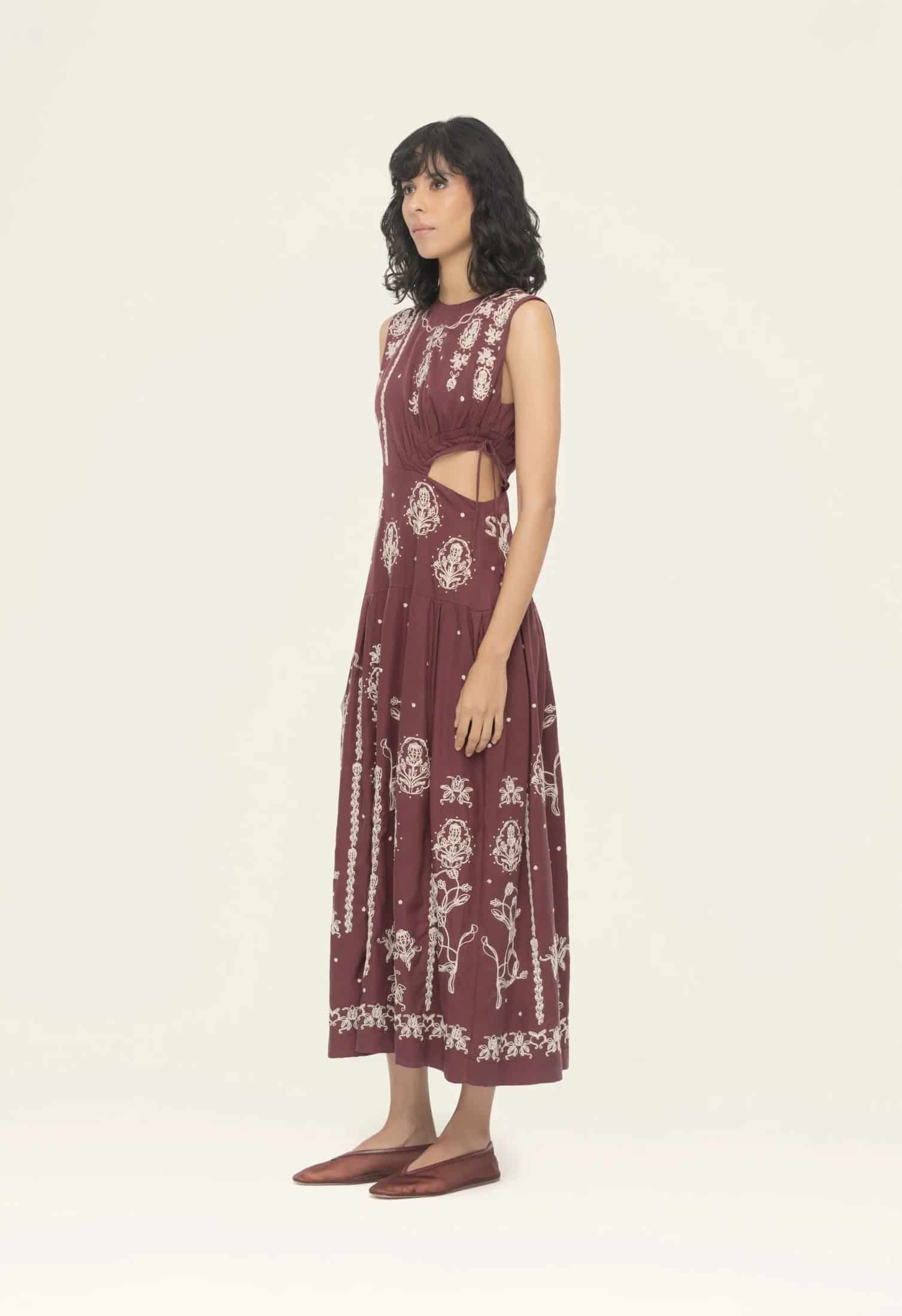 Otoño Relato Midi Dress - miniatura 8