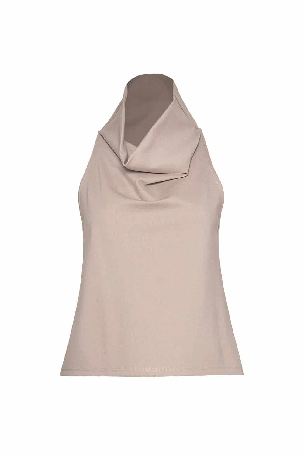 Blusa Noche de lirios taupe - miniatura 1