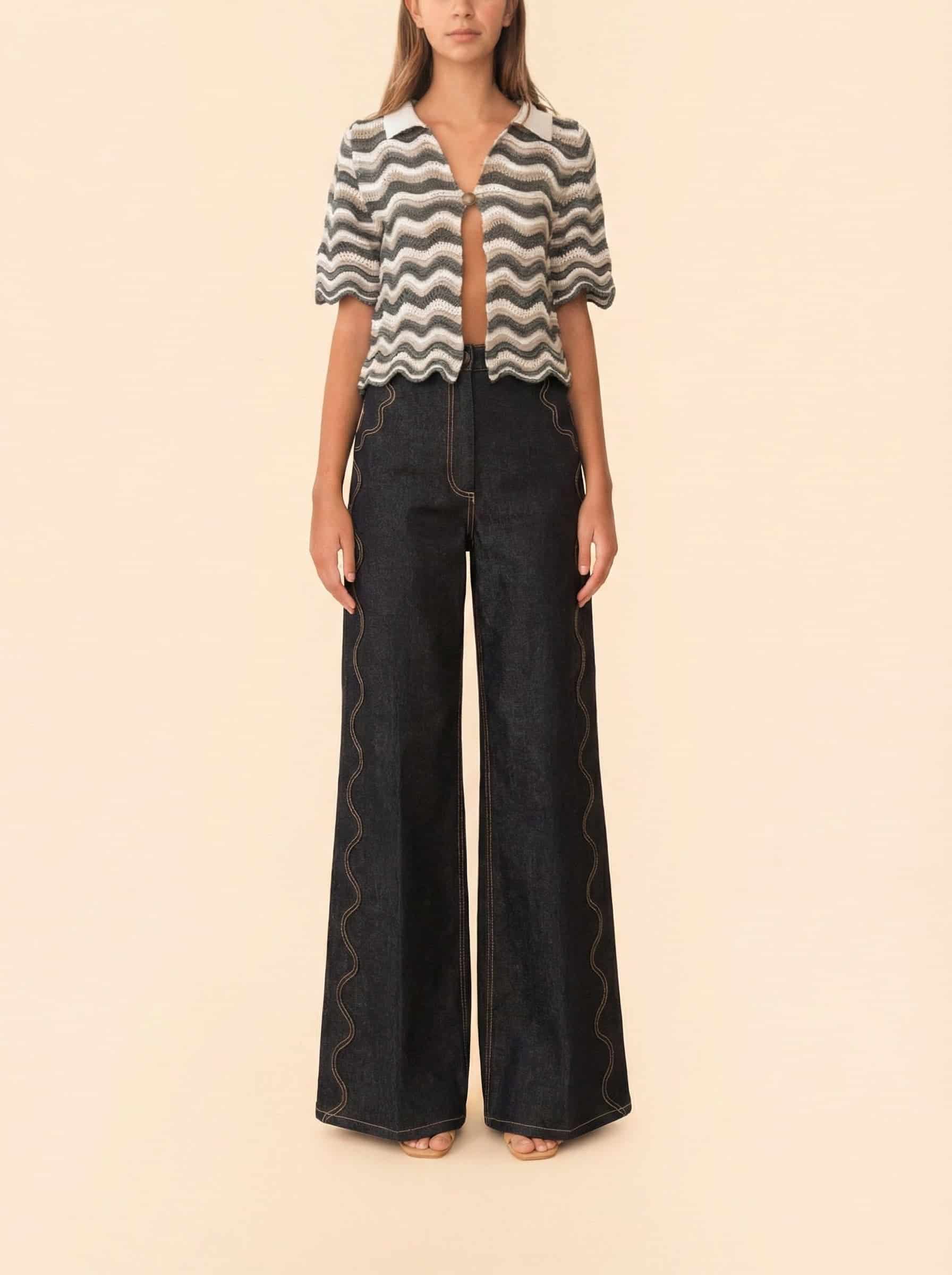 MALAI JEAN NAVY - miniatura 3
