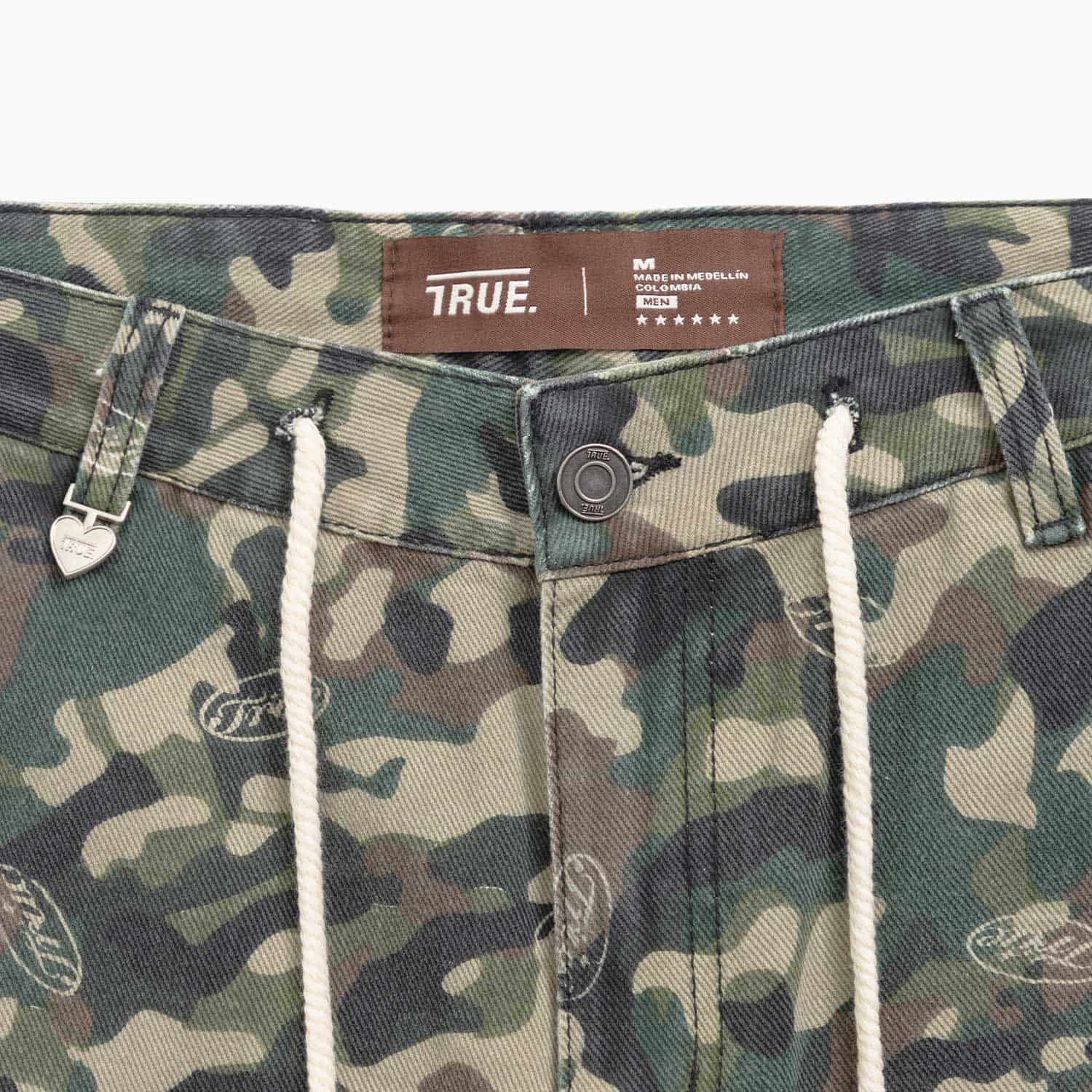 Intuition Camo Cargo Jorts - Green - miniatura 6