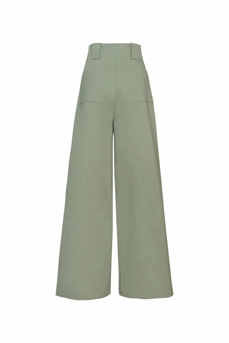 Pantalón New Paulette Sage - miniatura 3