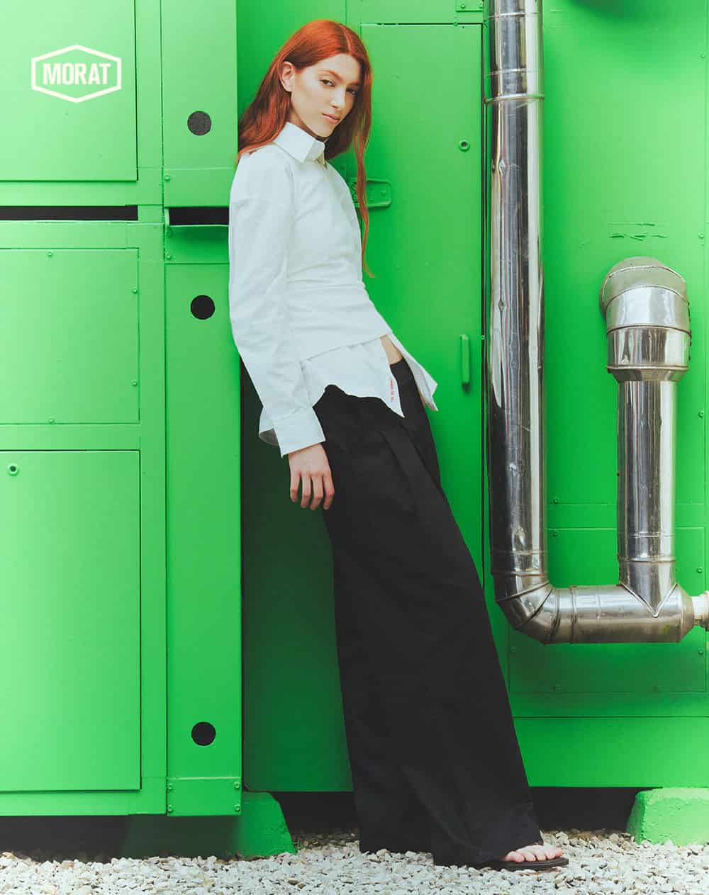 Pantalón sastre negro unisex GEF | MORAT - miniatura 4