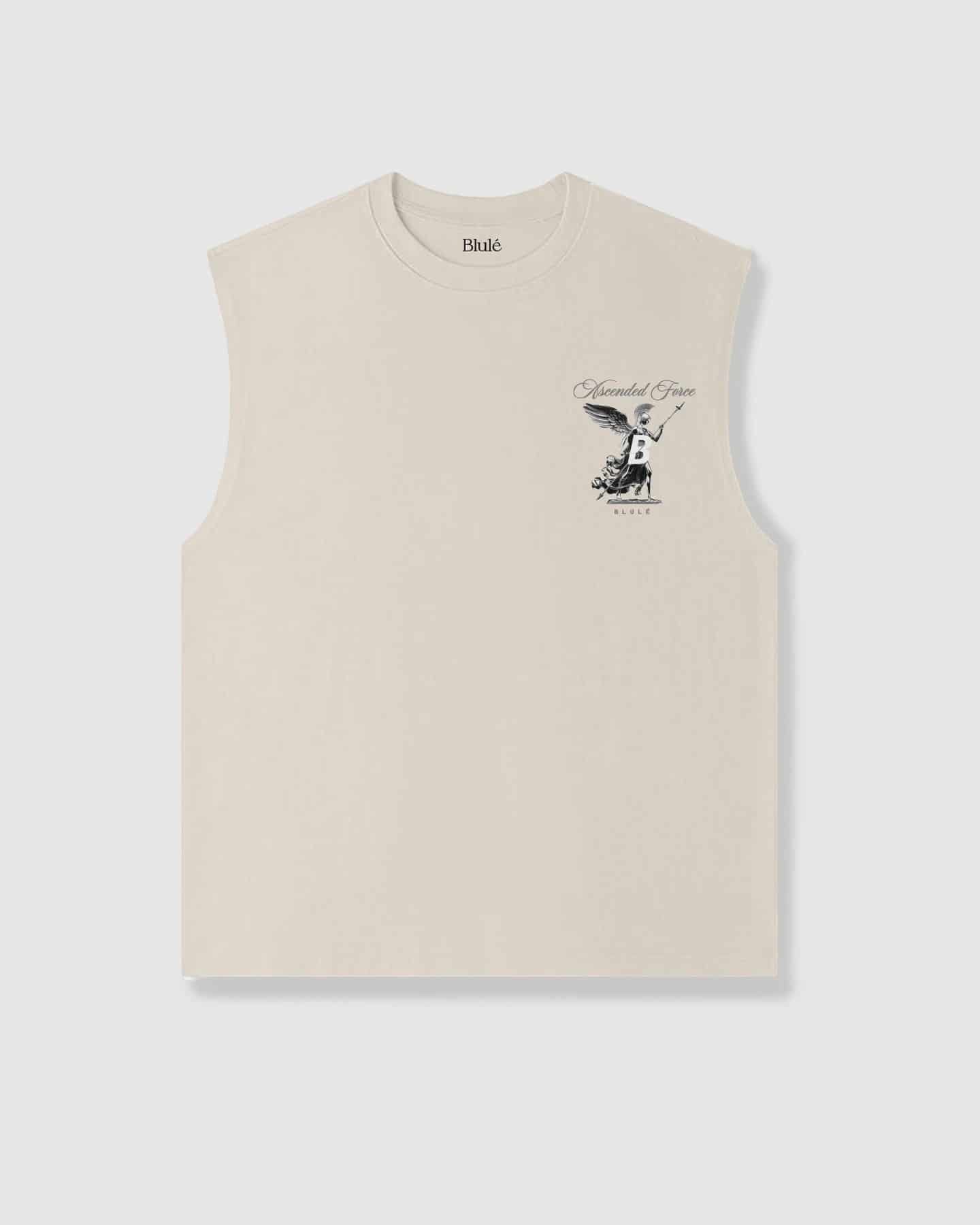 Oversized Sleeveless Ascended Force Vanilla - miniatura 2