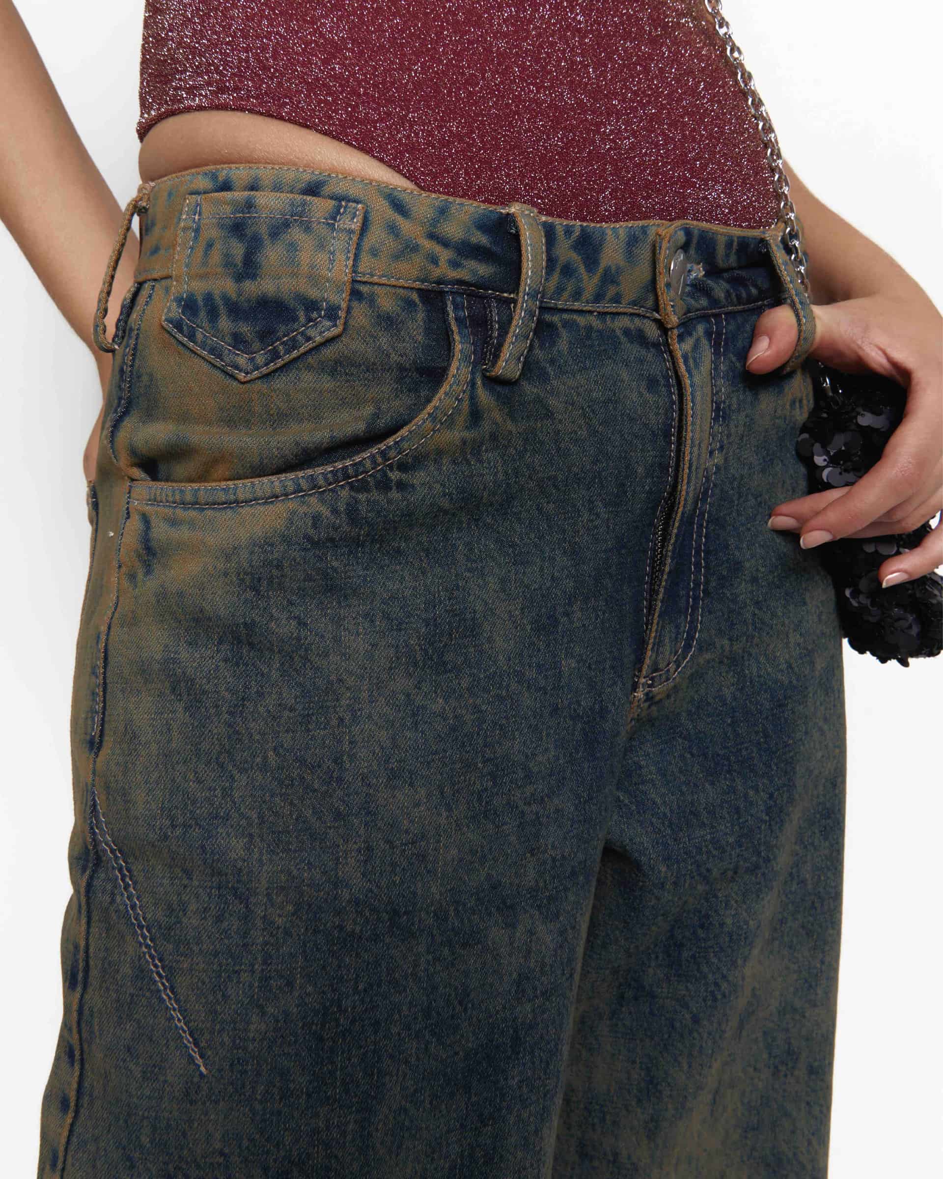 CORRODED POCKET JEANS - miniatura 2