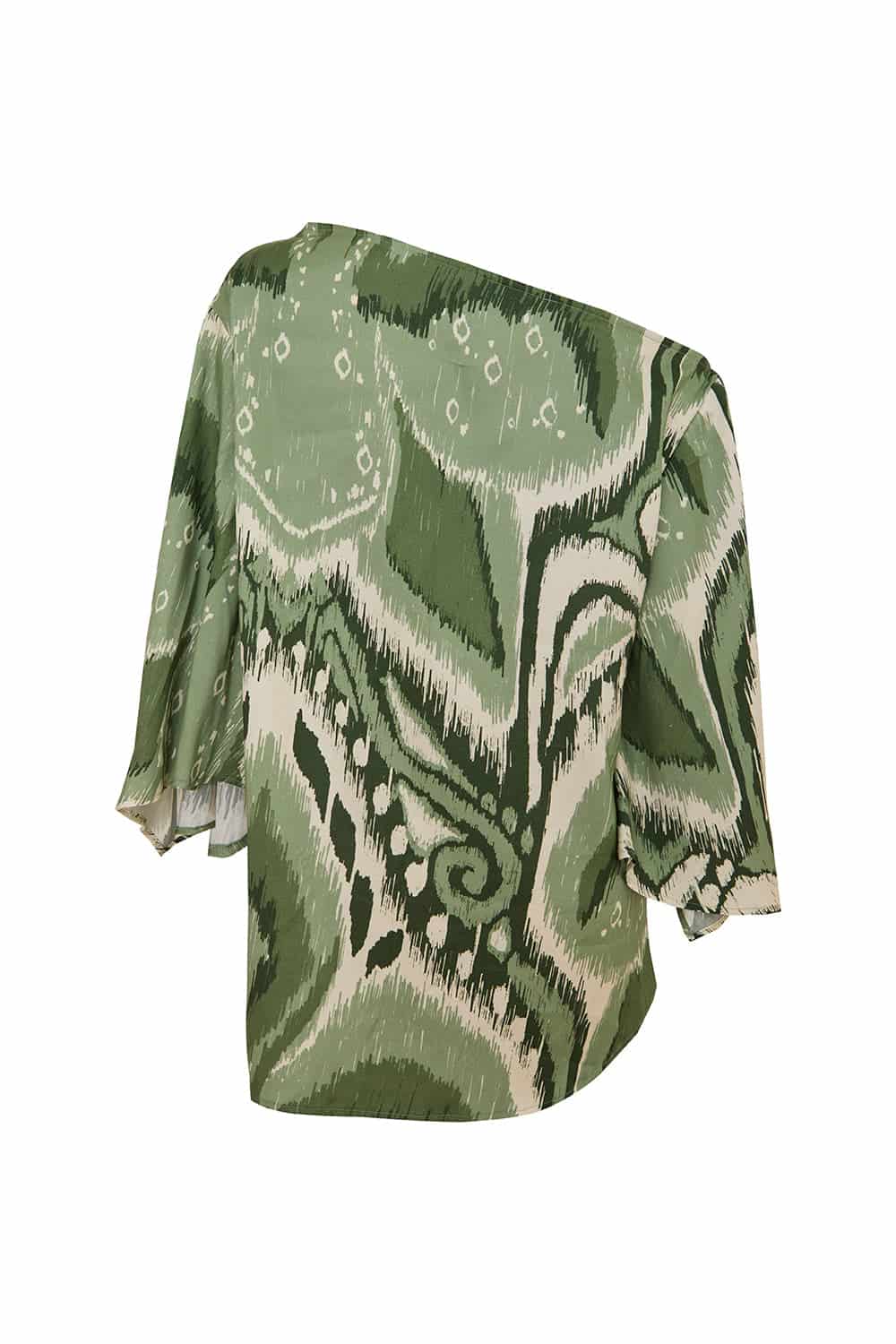 Blusa abigail Verde oliva - miniatura 3