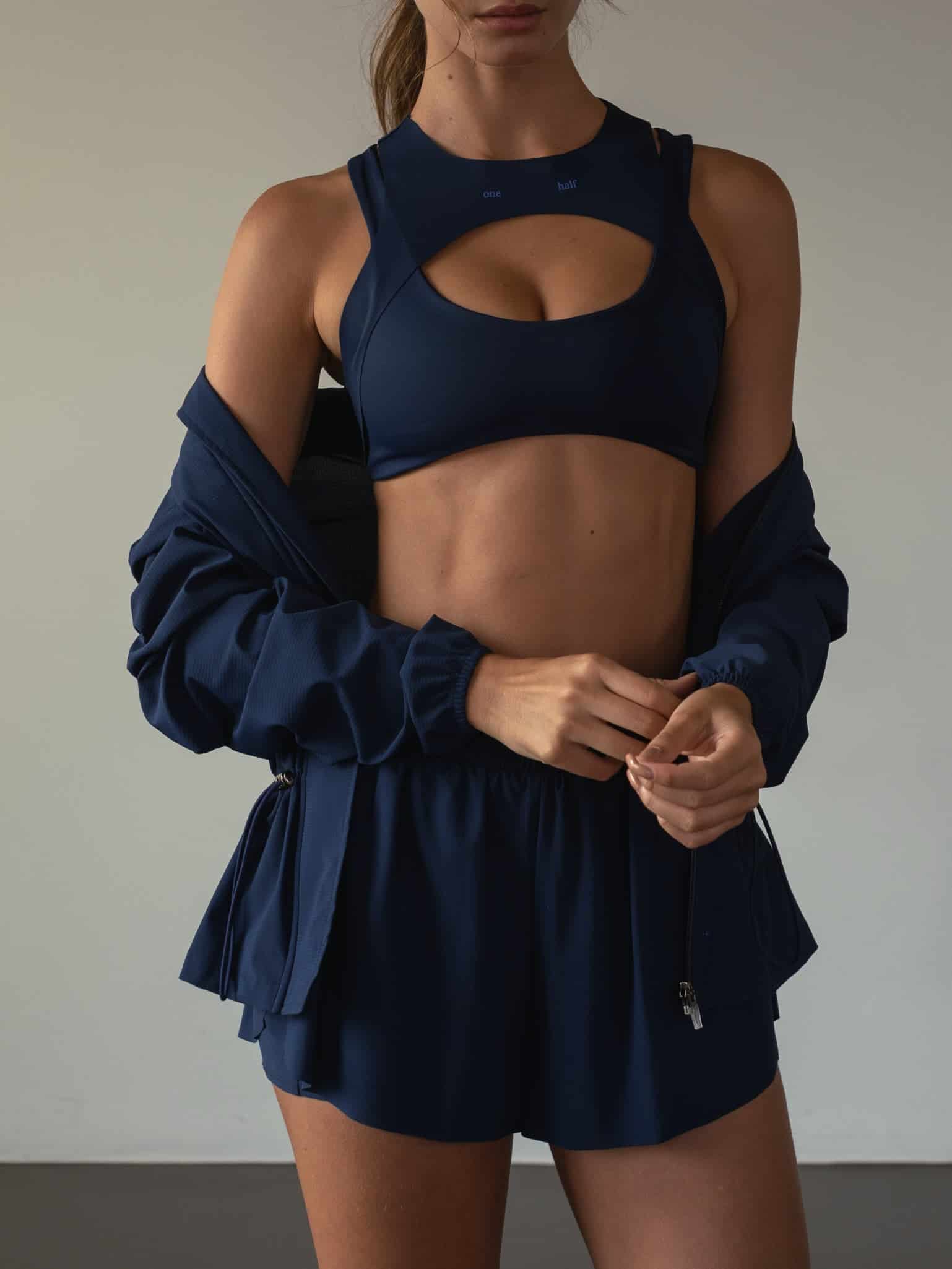 LIGHT WINDBREAKER - NAVY BLUE - miniatura 12