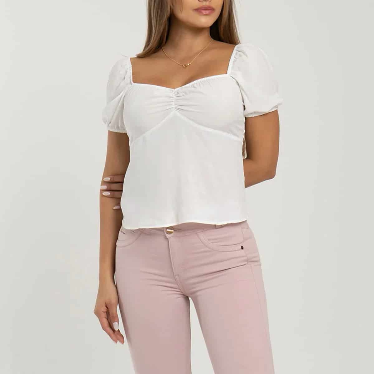 Blusa Manga Corta Tulips - miniatura 3