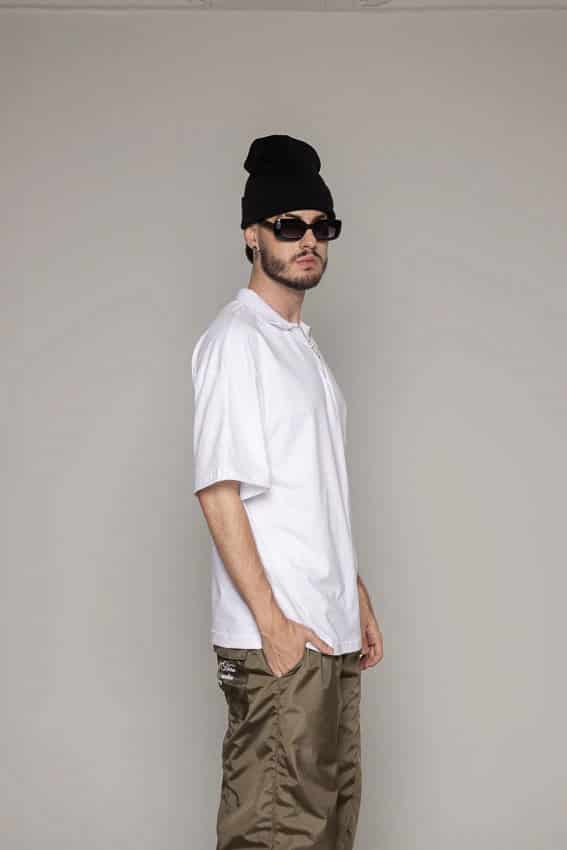 Polo Oversized The Art-Blanca - miniatura 3