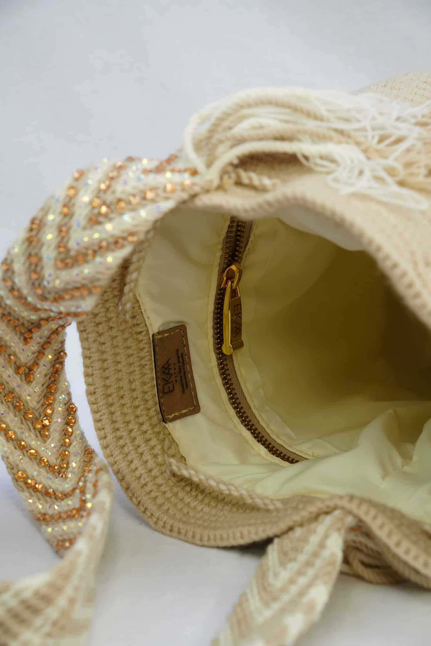 Mochila Diseño En Pedrería Medianas - miniatura 4