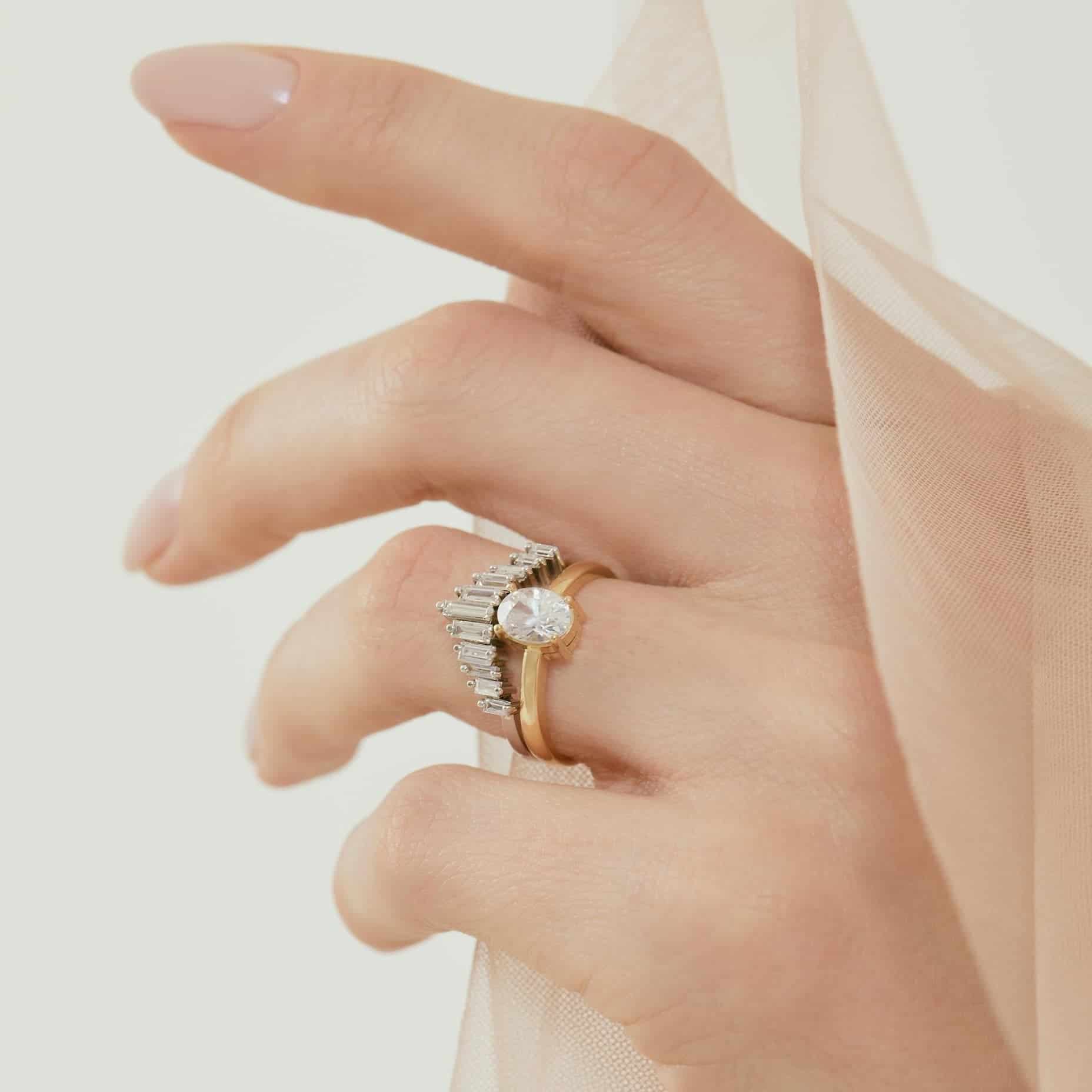 Anillo Oval Engagement Ring - miniatura 10
